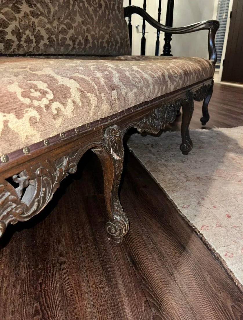 Mid-19th Century French Settee - 5