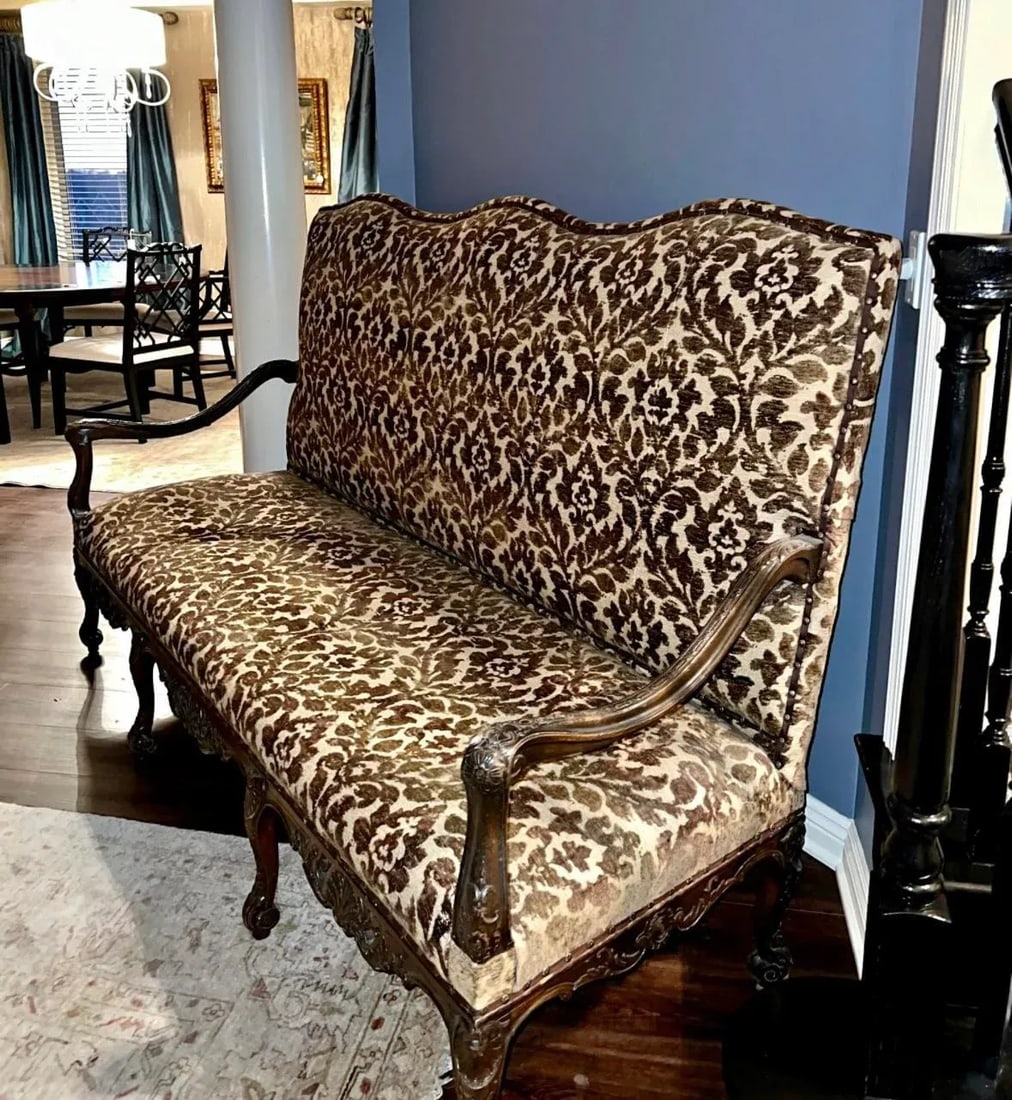 Mid-19th Century French Settee - 7