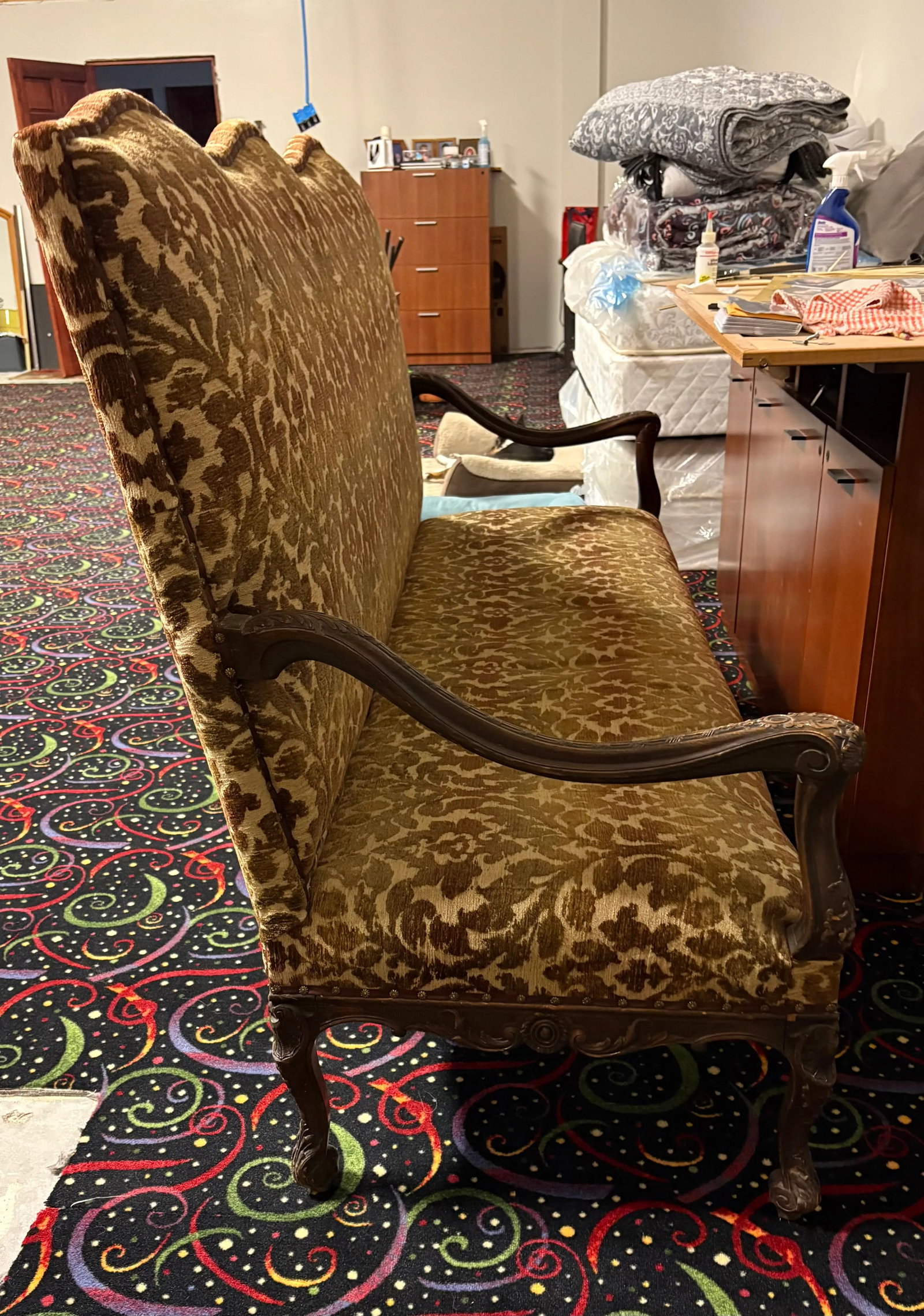 Mid-19th Century French Settee - 9
