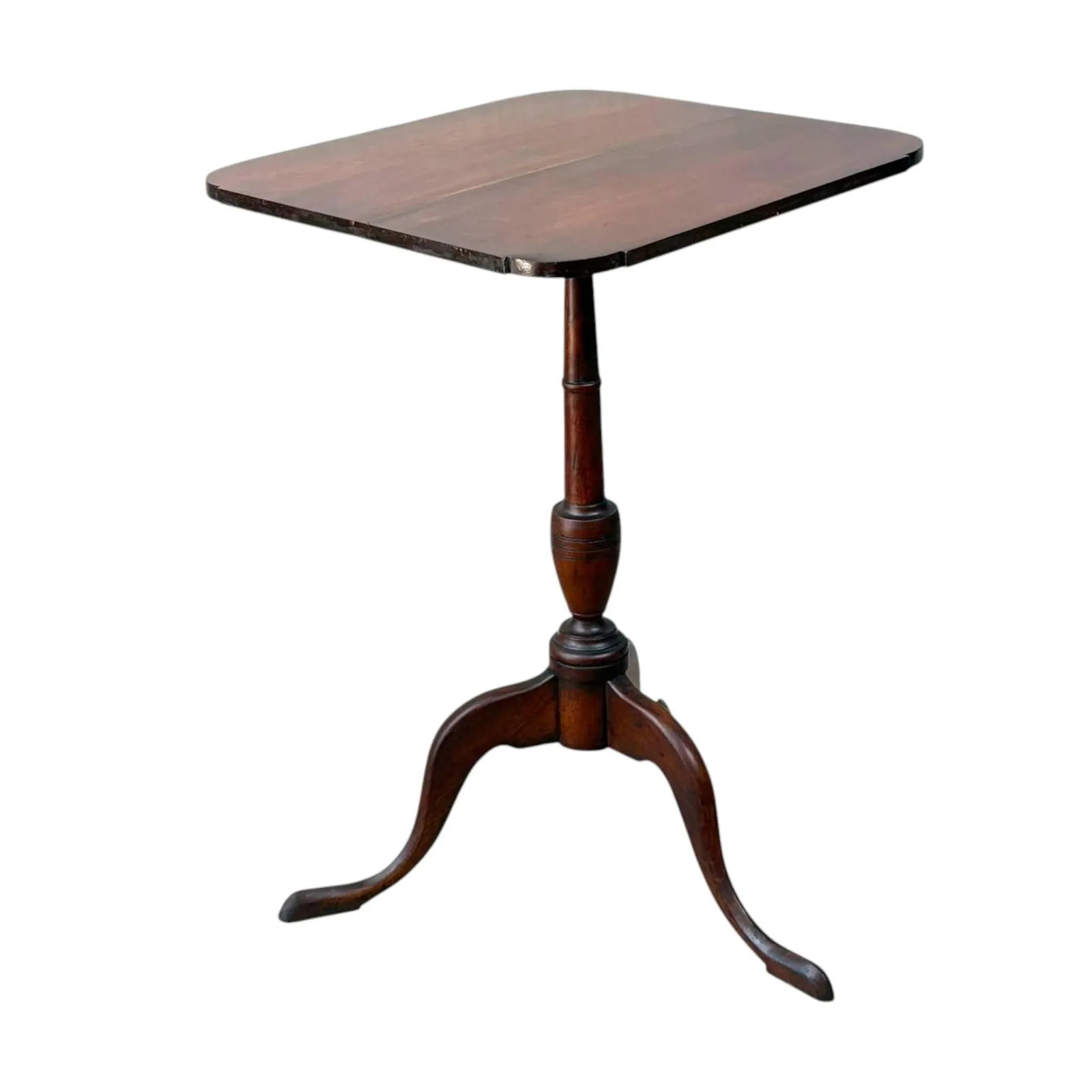 Antique Circa 1805 Federal Cherry Candlestand - 2