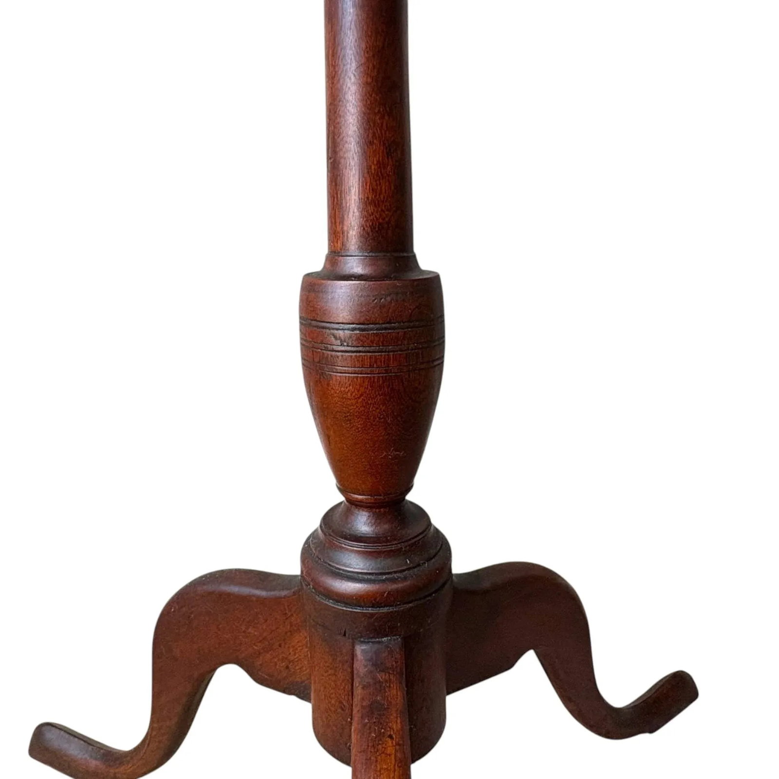 Antique Circa 1805 Federal Cherry Candlestand - 5