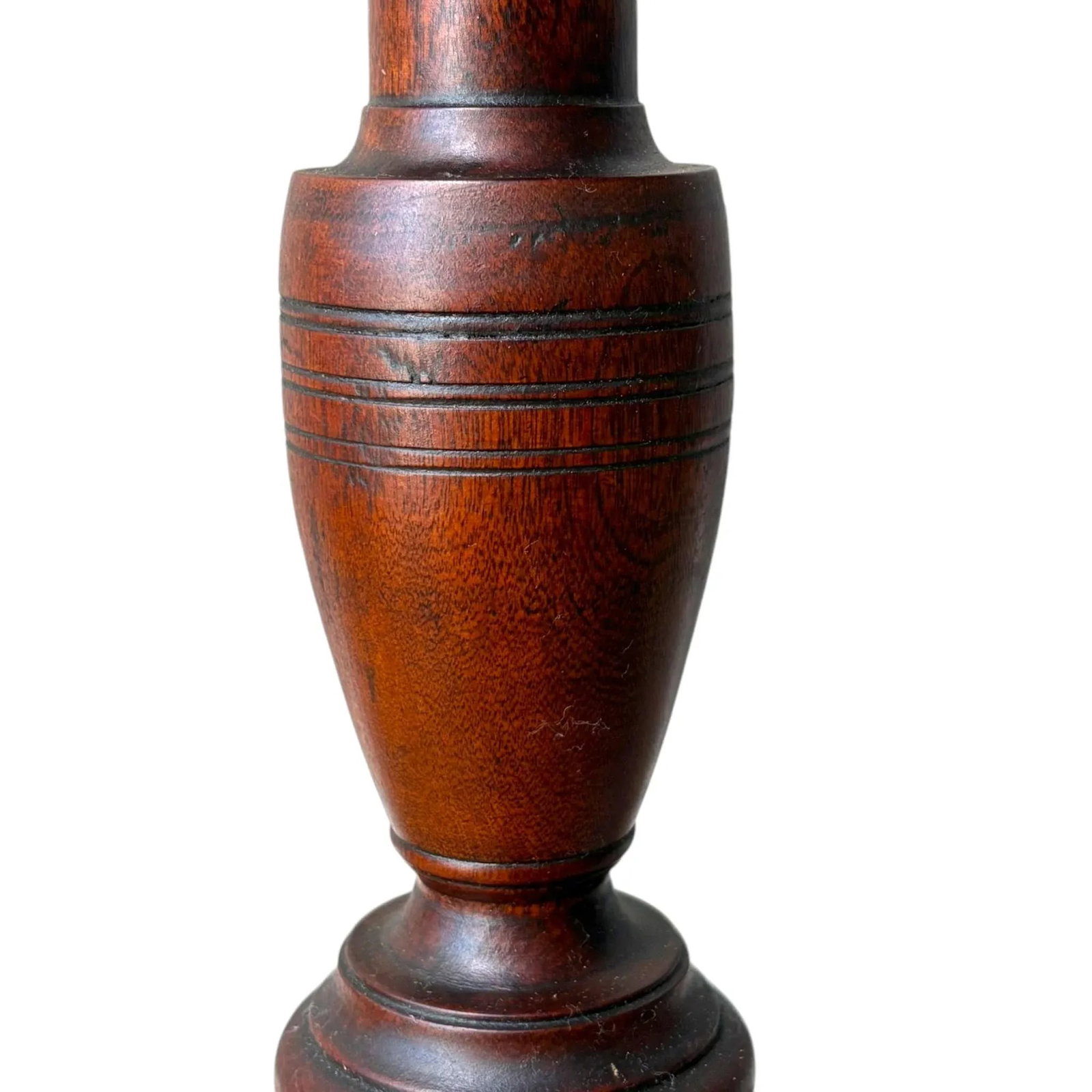 Antique Circa 1805 Federal Cherry Candlestand - 7