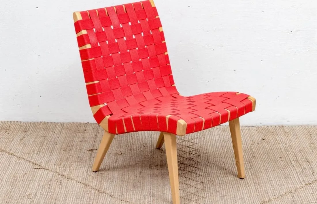 1940s Jens Risom for Knoll Accent Lounge Chair - 2