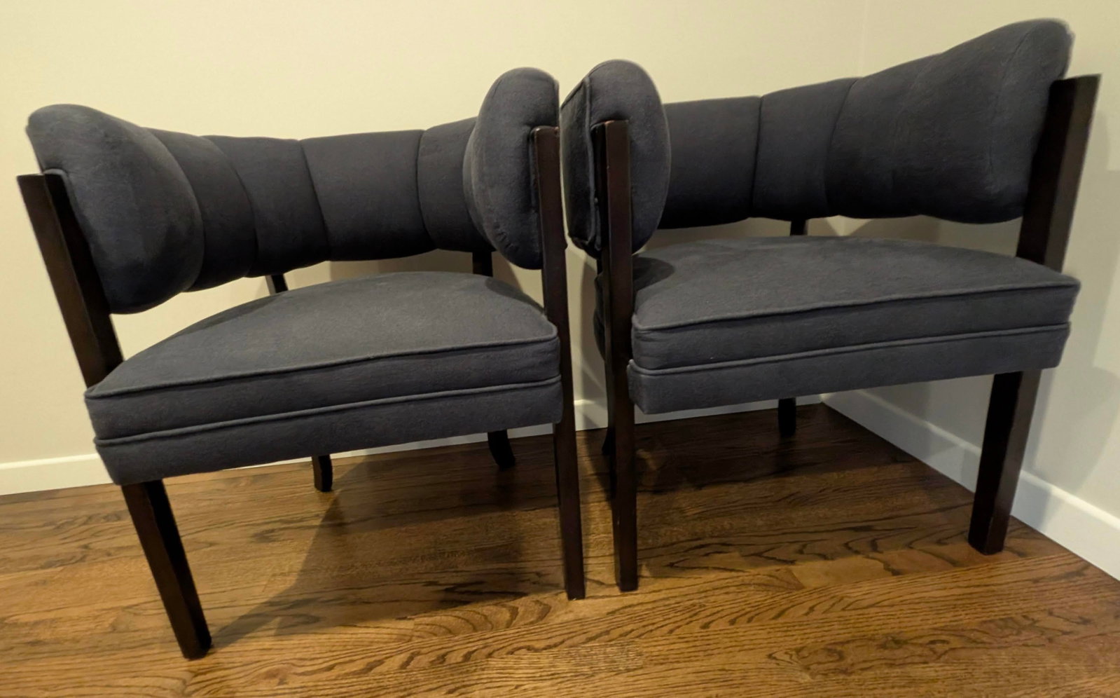 Directional Carmel Chairs by Larry Laslo Set of 2 - 2