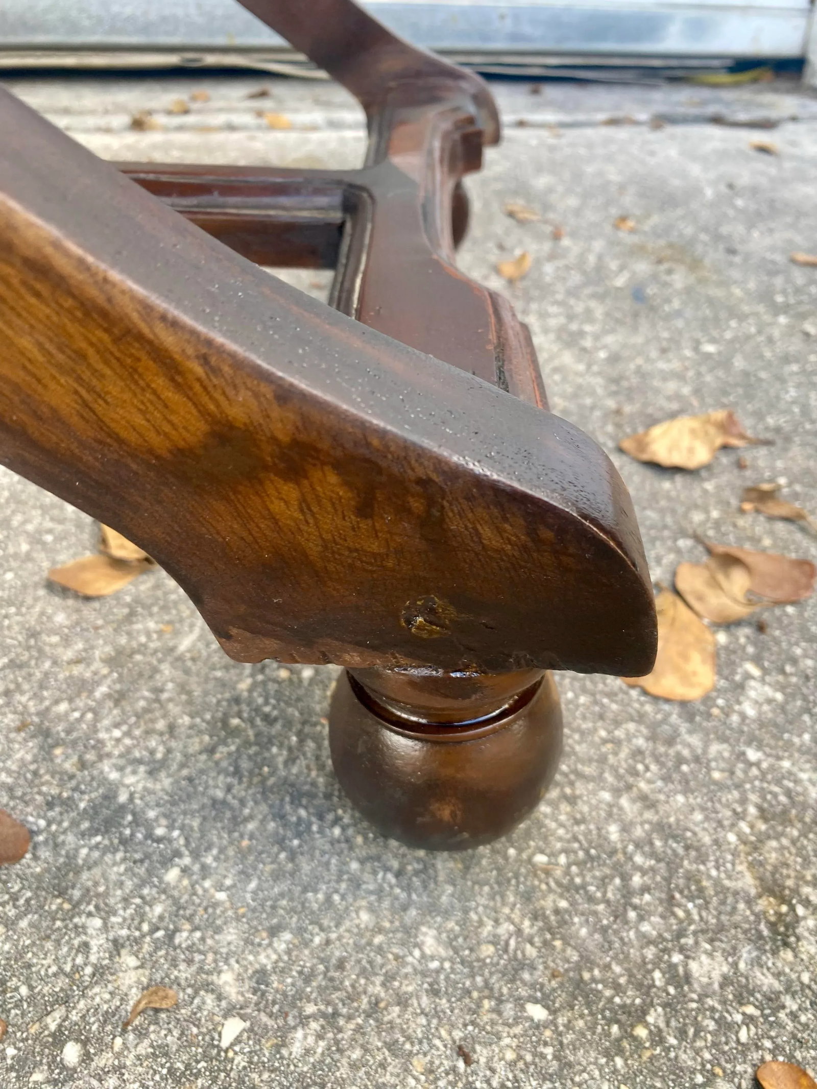 Savonarola Style Chairs a Pair . - 12