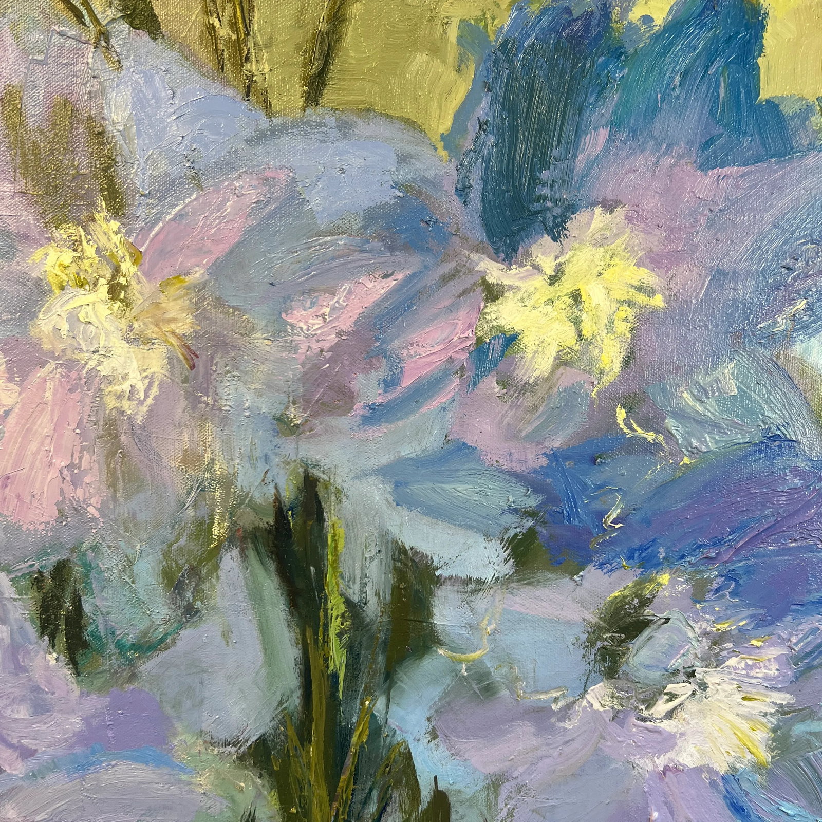 Upheave Into Bloom, Original Oil Painting by Julia Lawing - 5