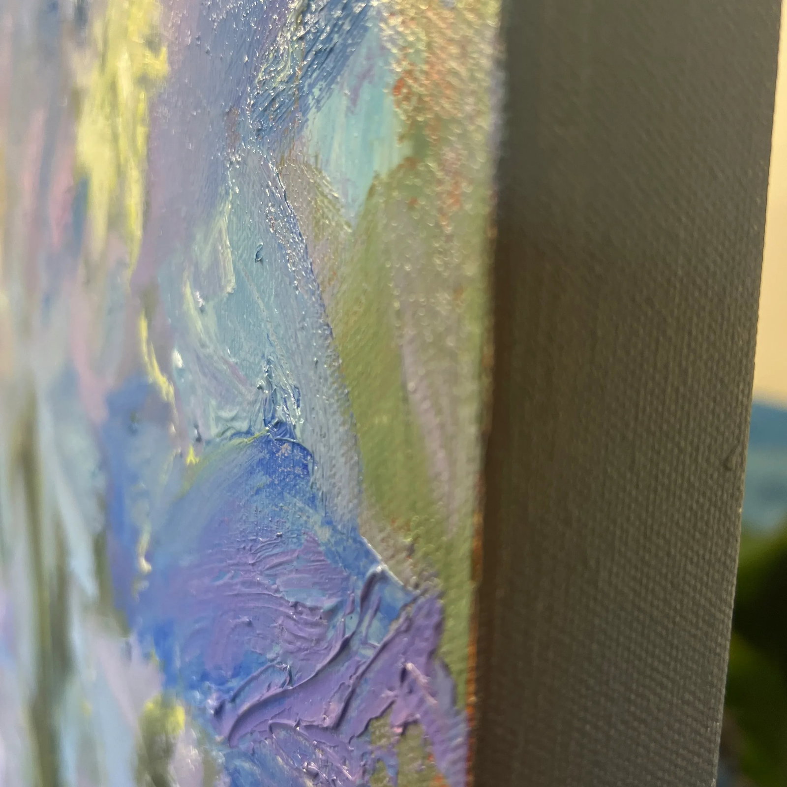 Upheave Into Bloom, Original Oil Painting by Julia Lawing - 6