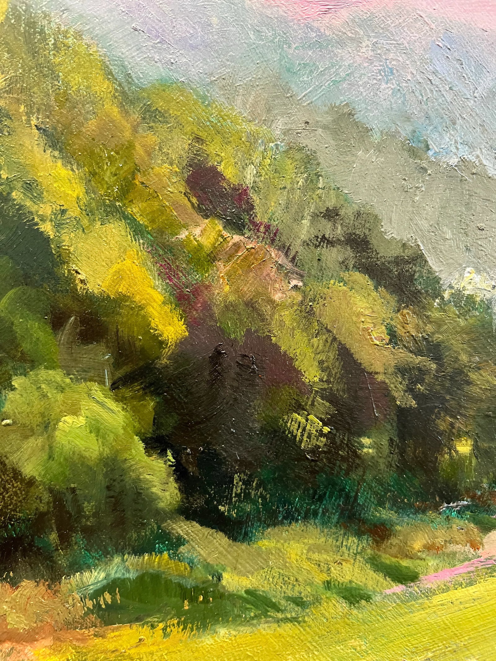 Mountain High, Valley Low Original Oil Painting by Julia Lawing - 5