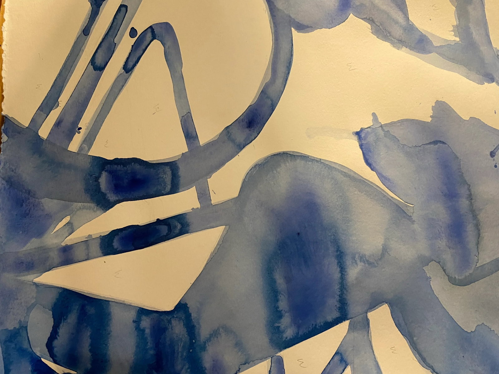 "Liberty With Bike". Original Acrylic on Cold Pressed Paper. 22x30. Award Winning Juried Artist. Sig - 5