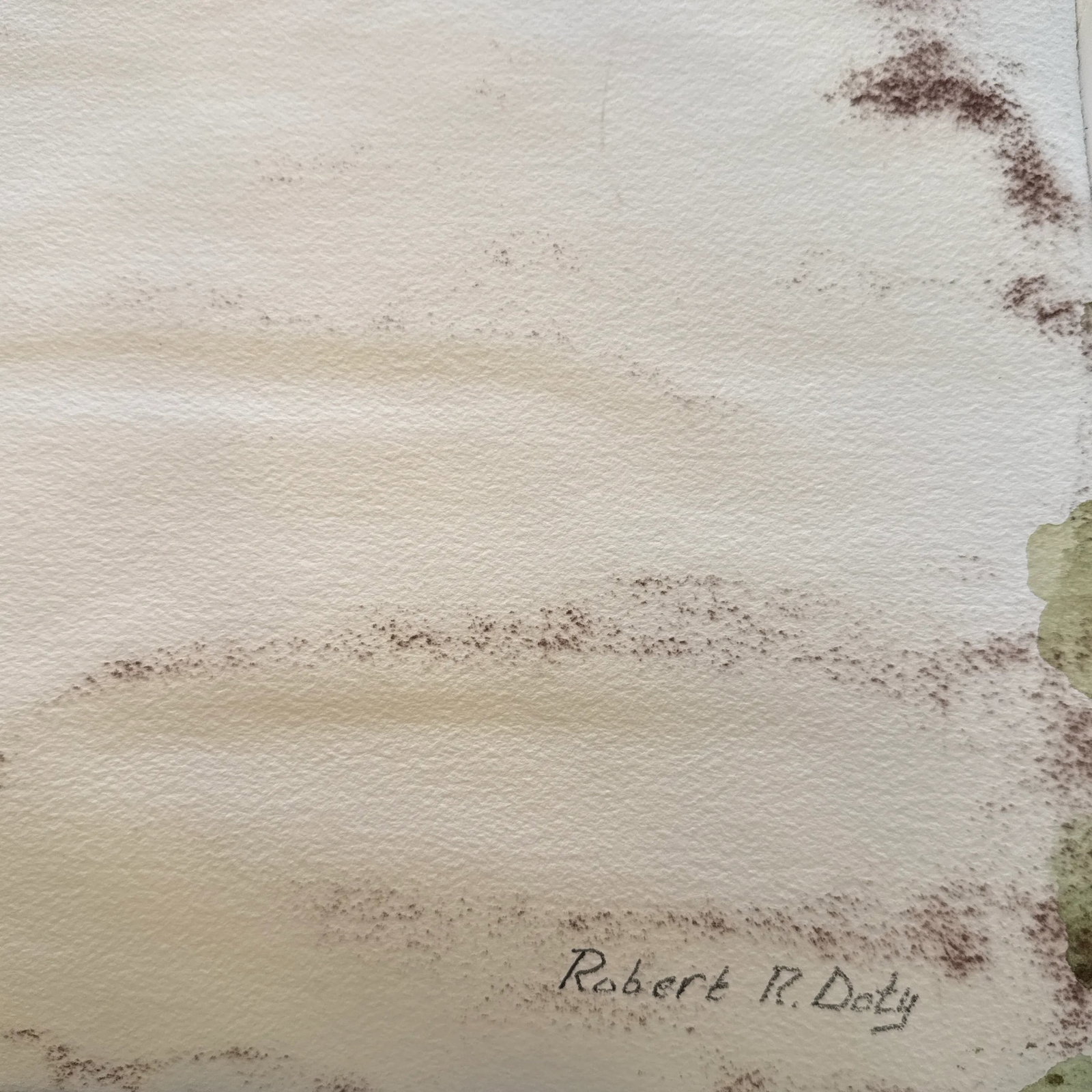 Robert R. Doty Original Watercolor - 4
