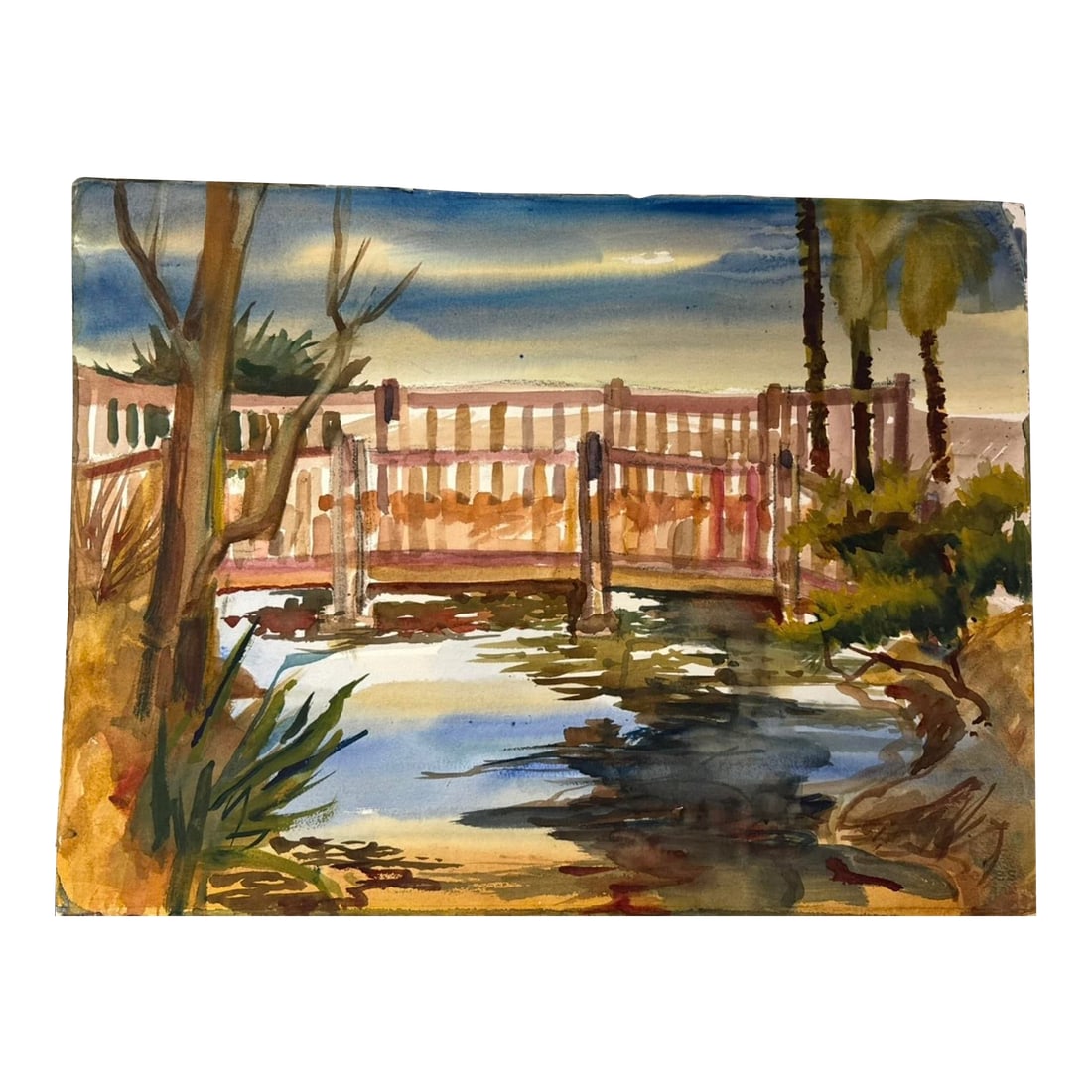 Robert R. Doty Original Watercolor (1 of 4)
