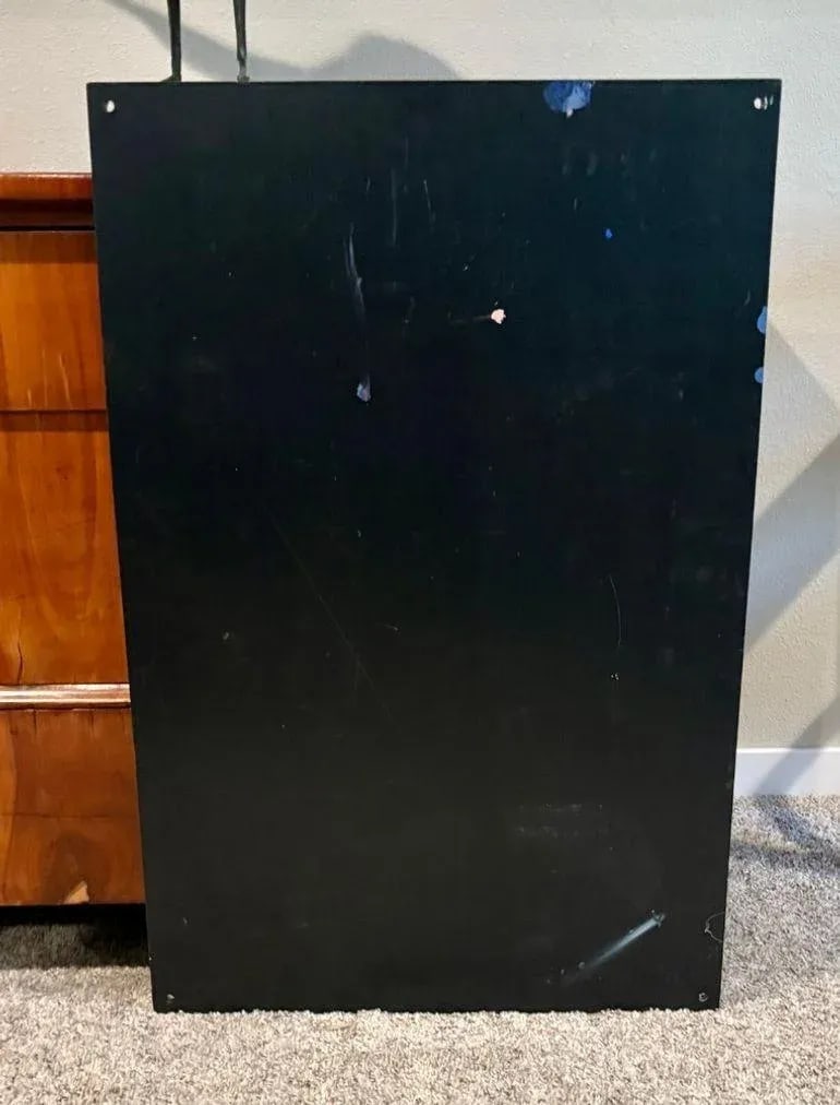Abstract Portrait Painting by Artist Christopher Shoemaker, 36" High - 5