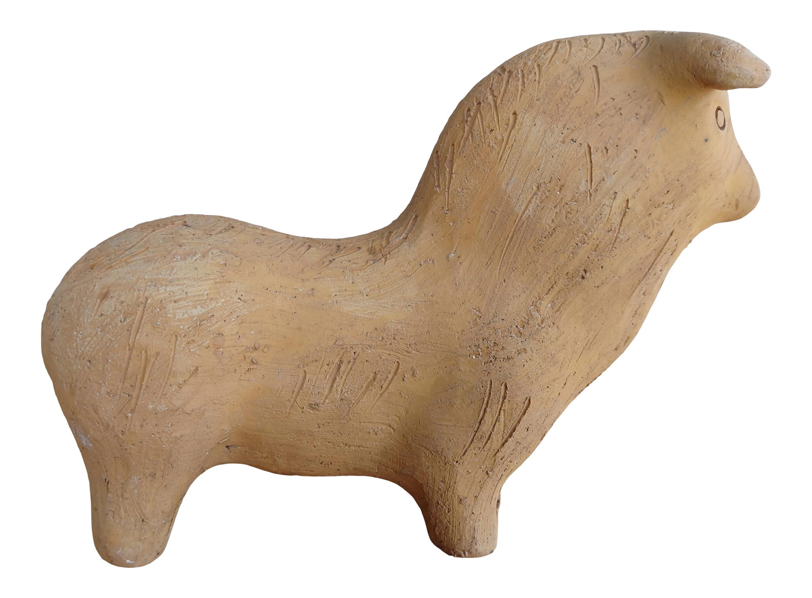 Rosenthal Netter Mid-Century Modern Terracotta Bull (1 of 7)