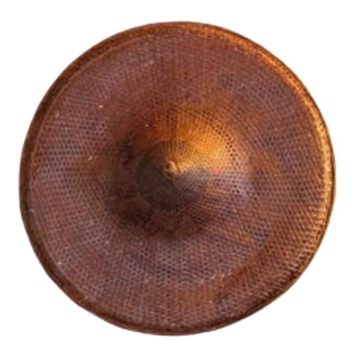 Large Vintage Rice Paddy Hat (1 of 8)