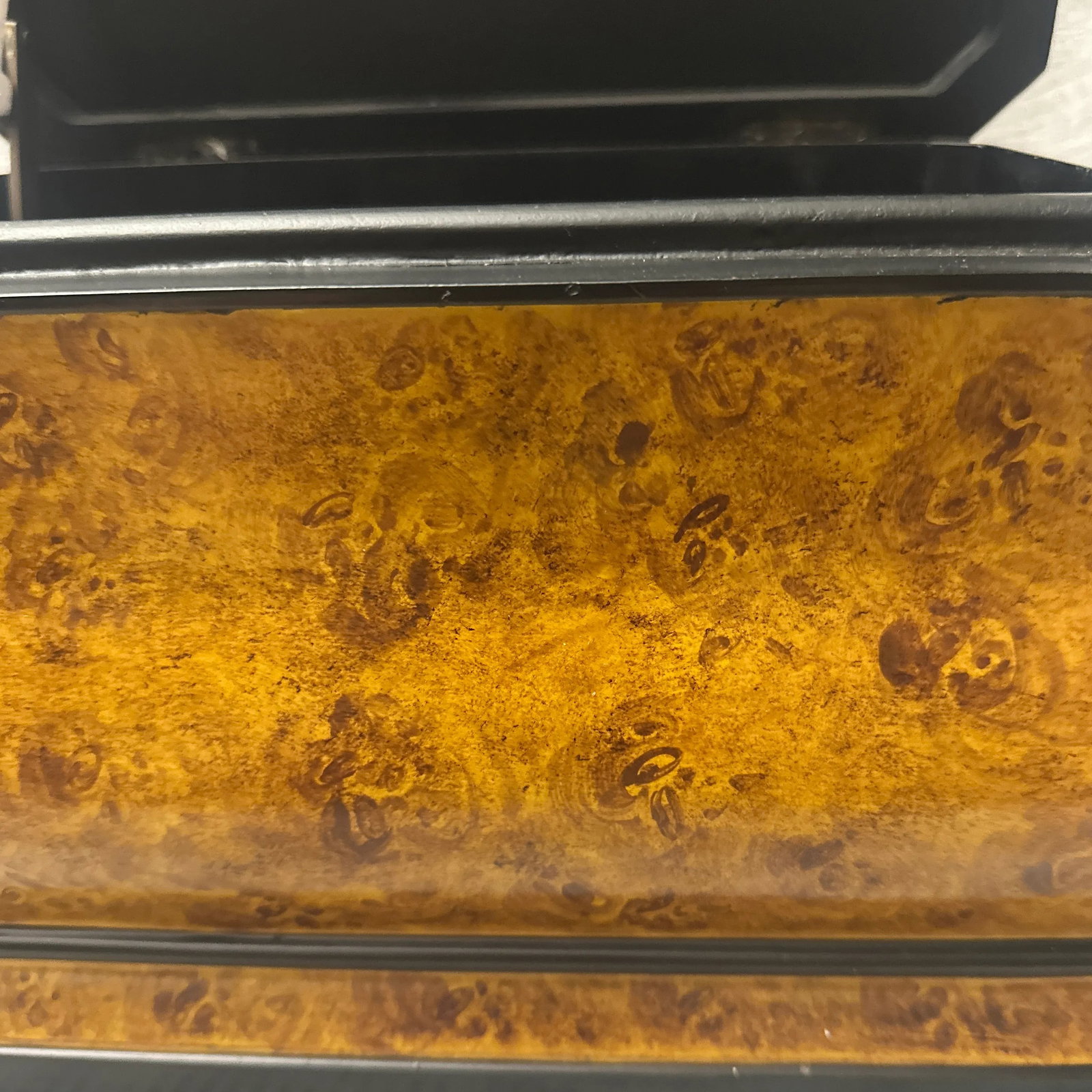 1970s Faux Burl Wood Chest/Storage Truck - 7
