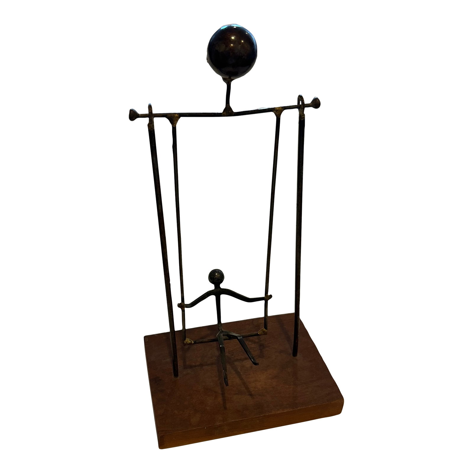 Vintage Mid-Century Metal Kinetic Sculpture (1 of 7)