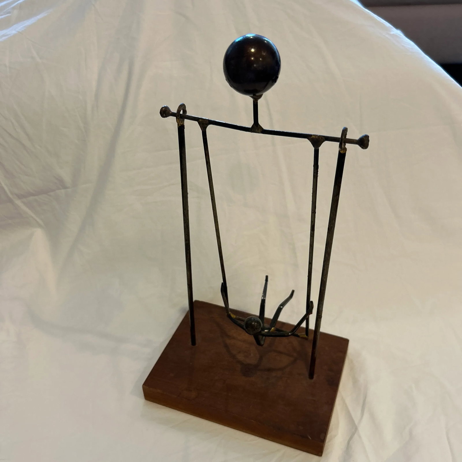 Vintage Mid-Century Metal Kinetic Sculpture - 5