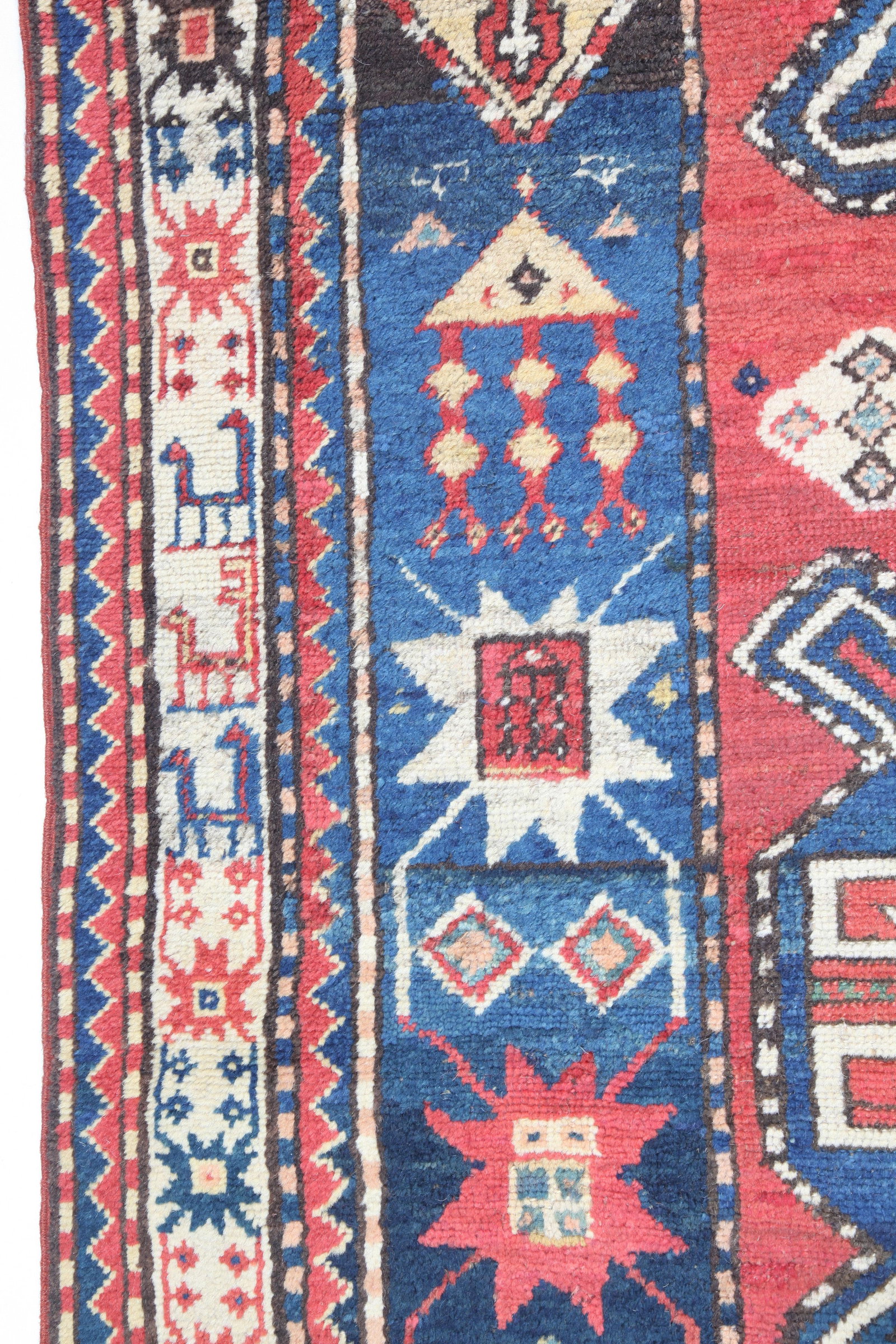 Antique Karabagh Kazak Caucasian Rug - 10