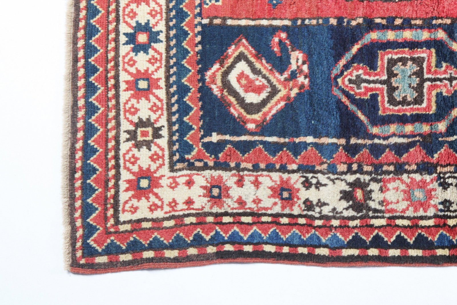 Antique Karabagh Kazak Caucasian Rug - 11