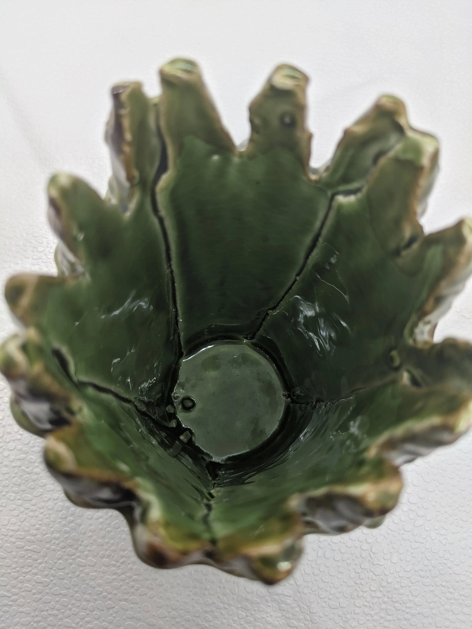 Late 20th Century Asparagus Dish Cup Utensil Holder - 6