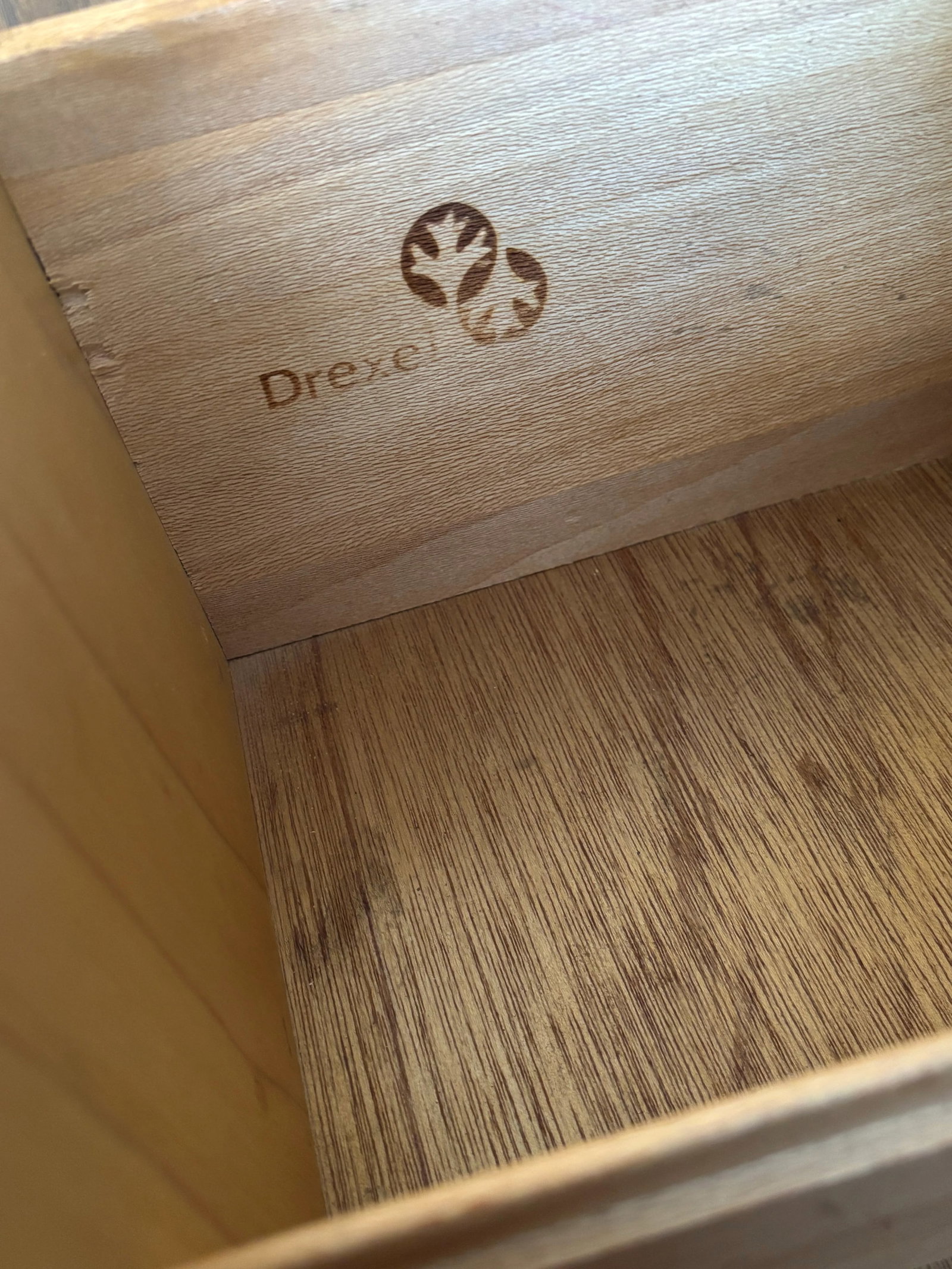 1970s Drexel Accolade Campaign Highboy Dresser - 6