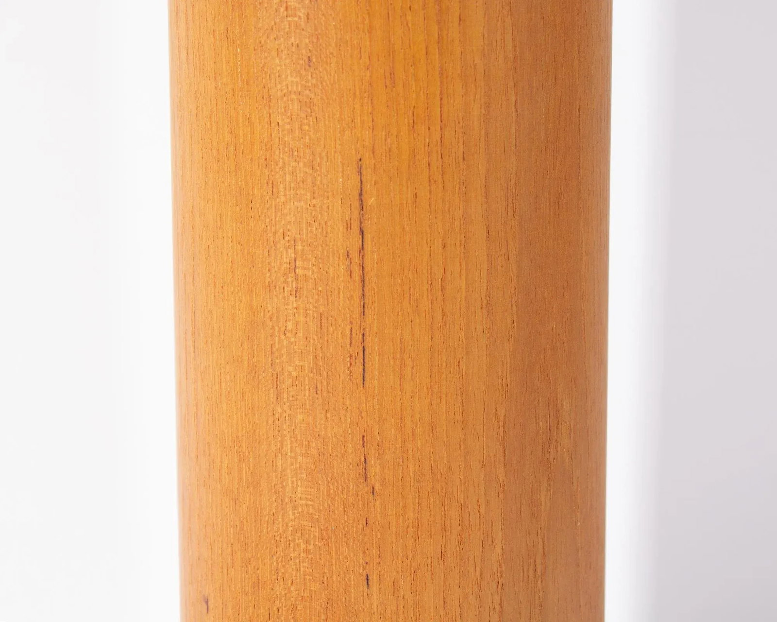 Mid Century Modern Teak Wood Table Lamp - 4
