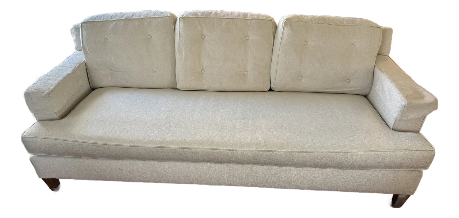 Off-White Henredon Couch (1 of 11)