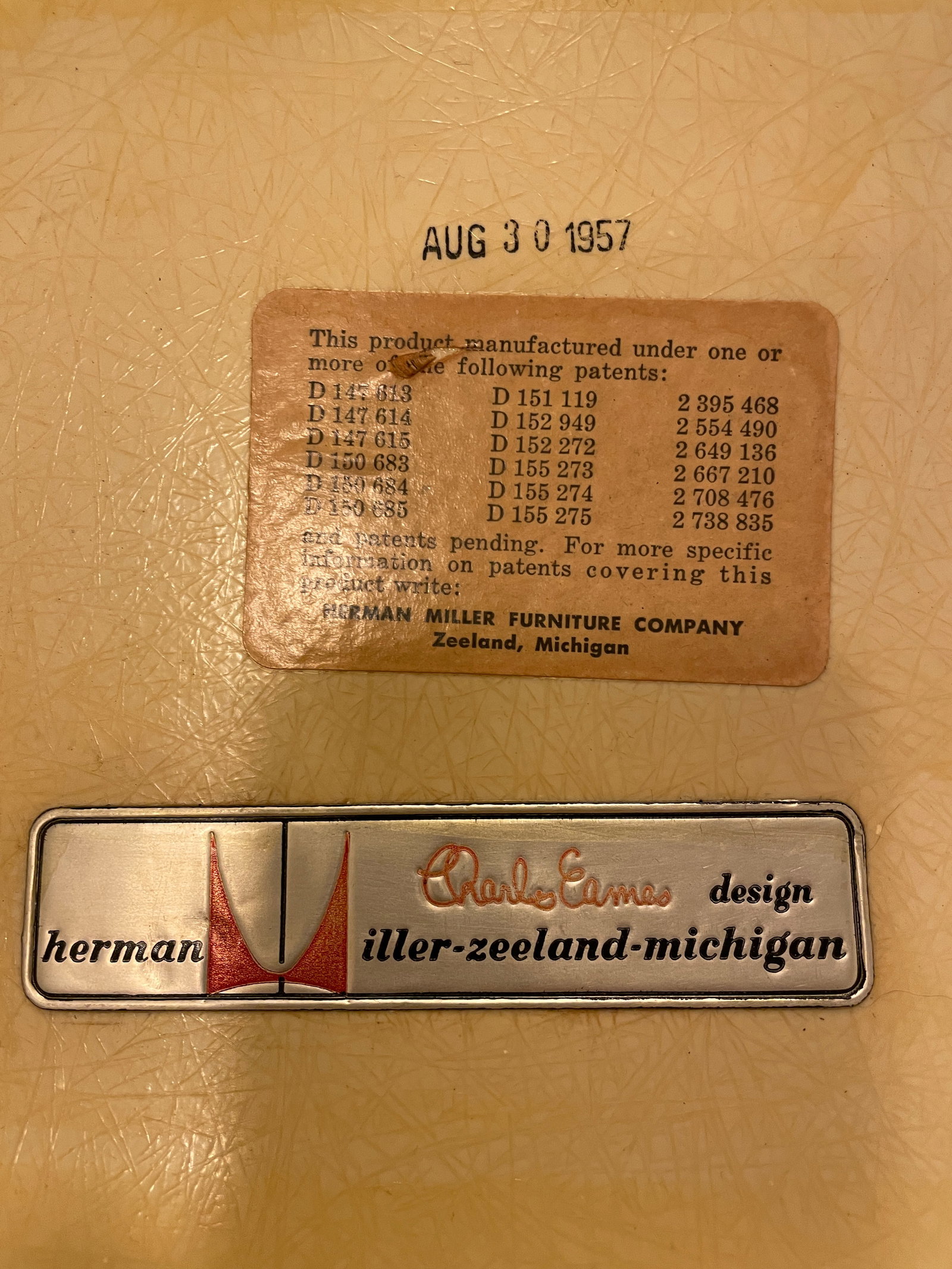 Herman Miller Eames Vintage 1957 Arm Shell Chair - 9