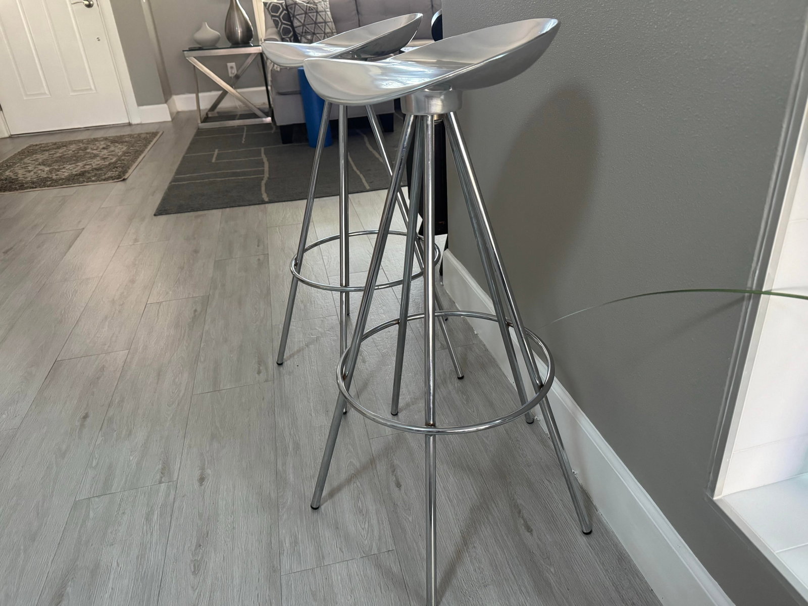Pair of Knoll Jamica by Pepe Cortes Barstools - 2