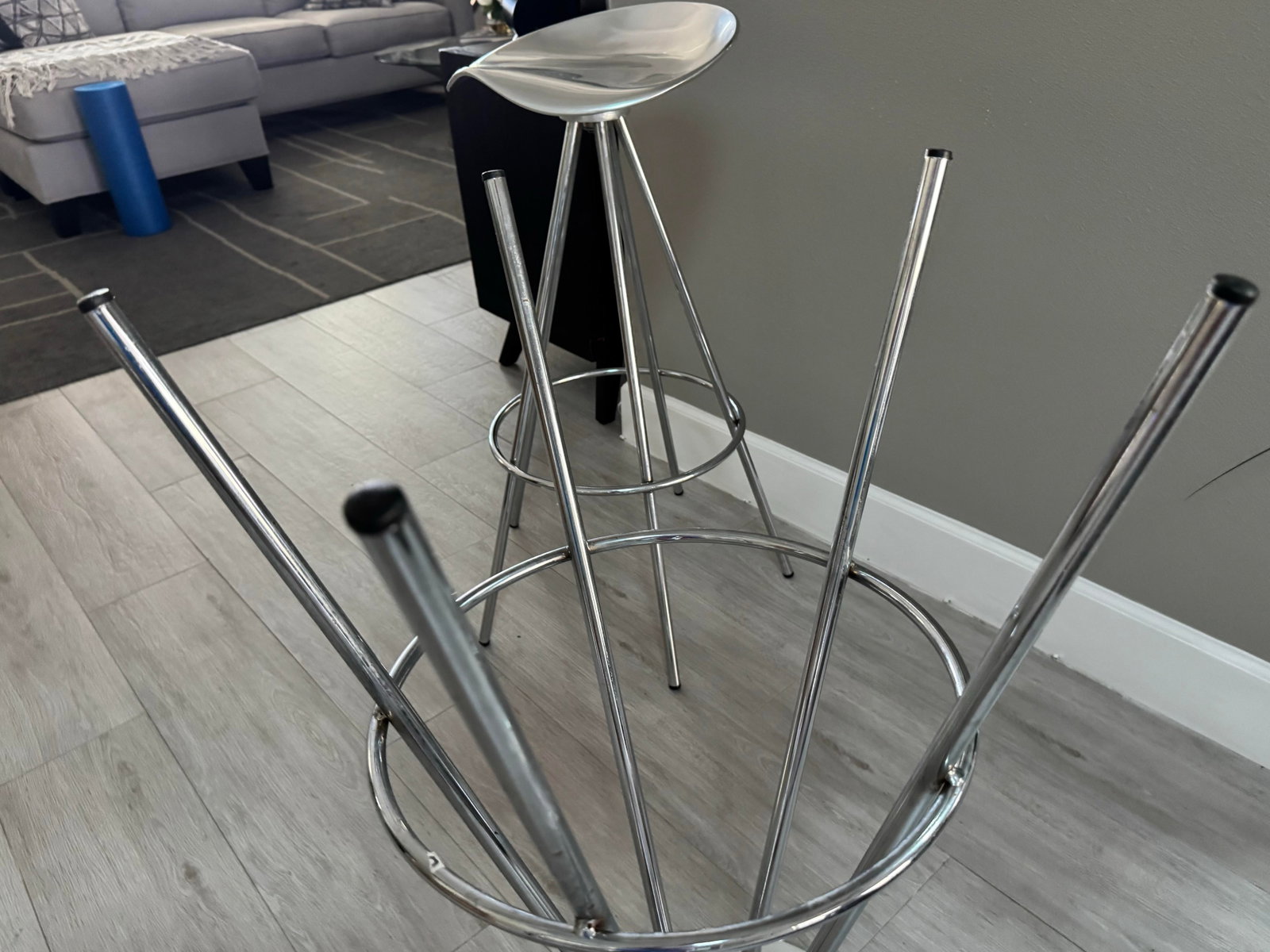 Pair of Knoll Jamica by Pepe Cortes Barstools - 6
