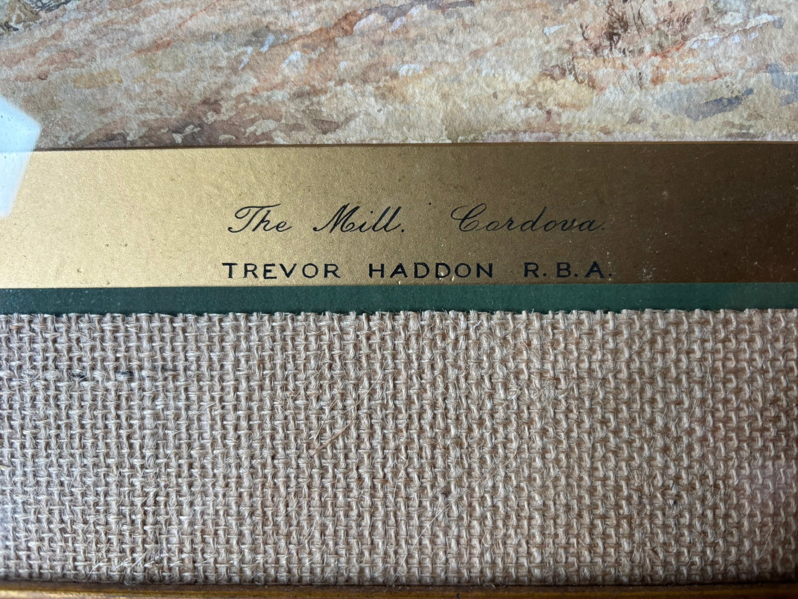 Late 19th Century Watercolor by Trevor Haddon - 4