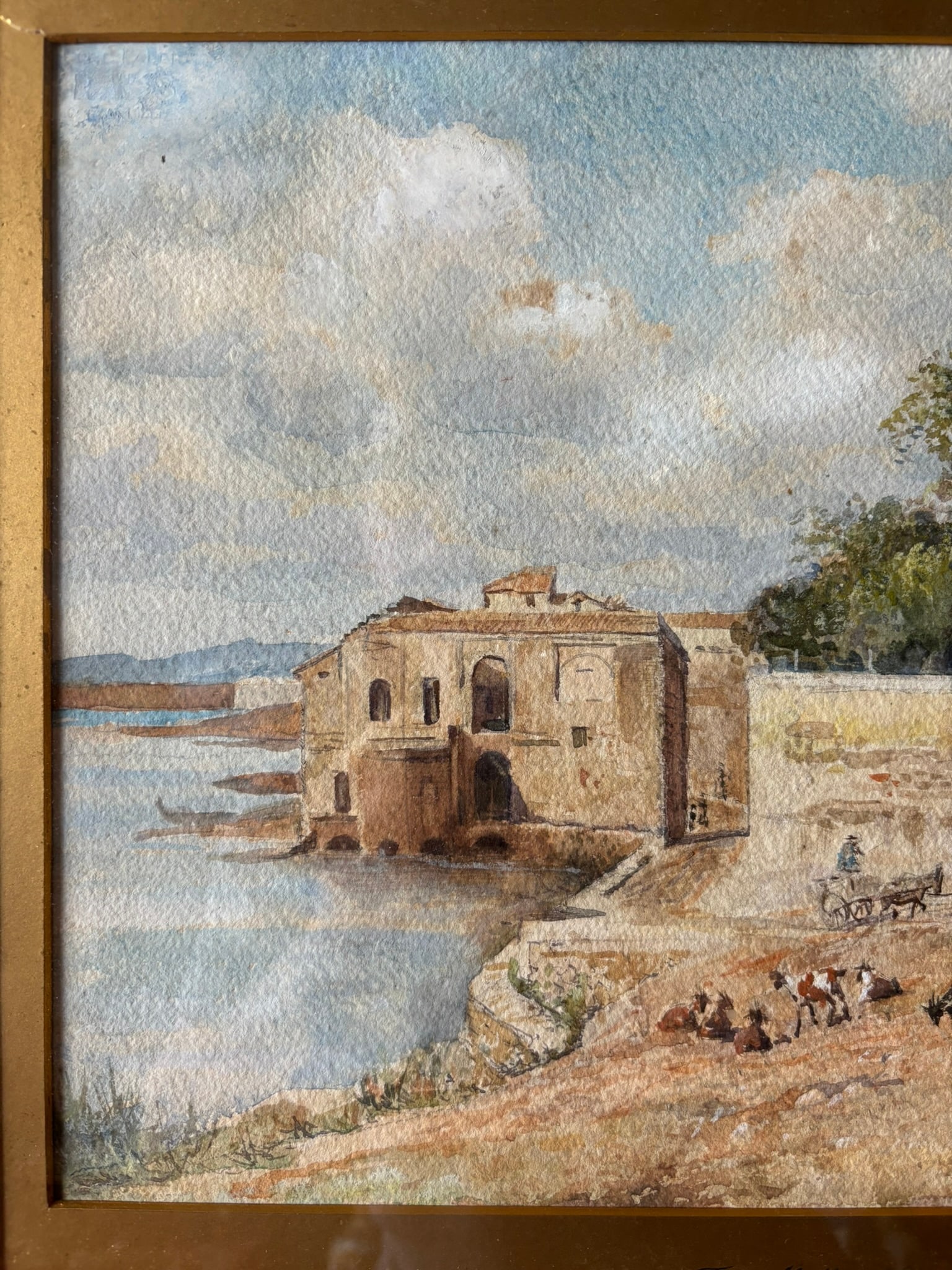 Late 19th Century Watercolor by Trevor Haddon - 5