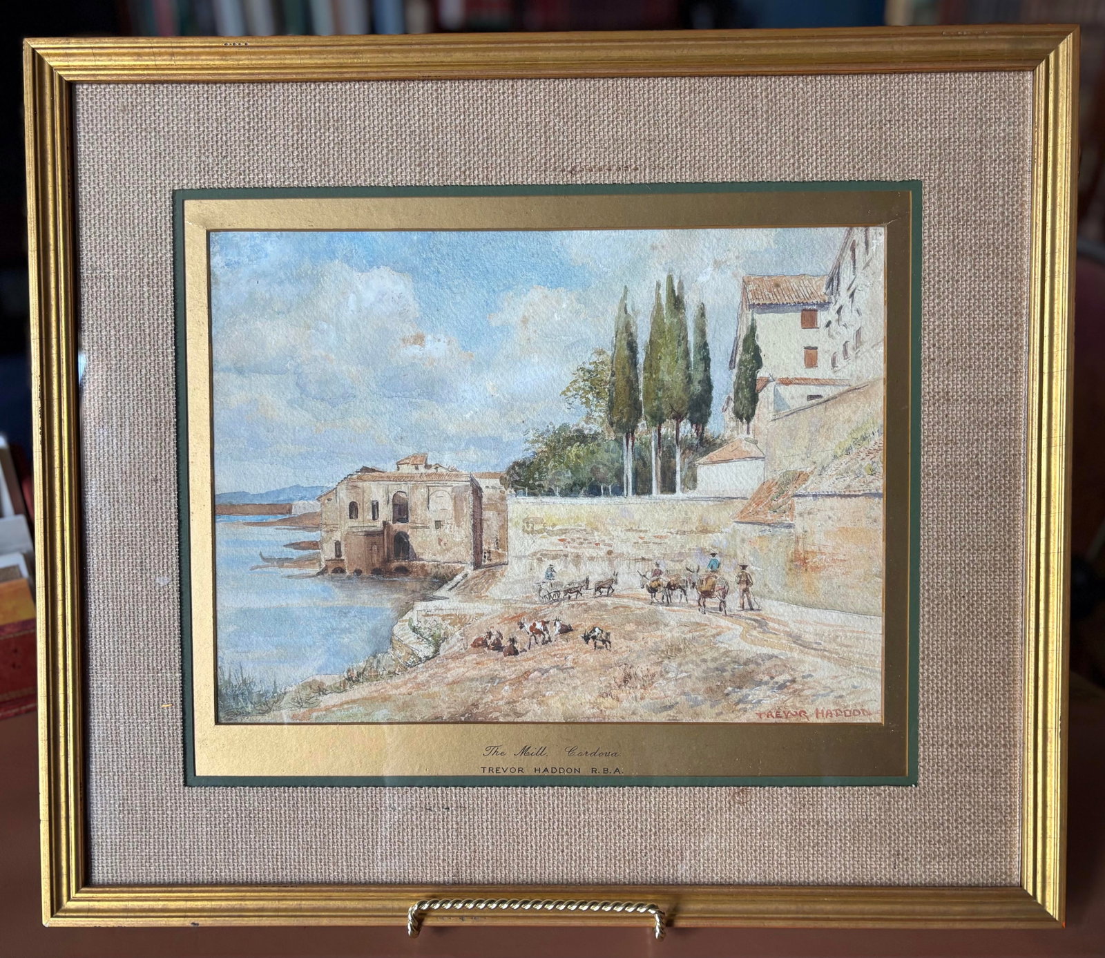 Late 19th Century Watercolor by Trevor Haddon - 7