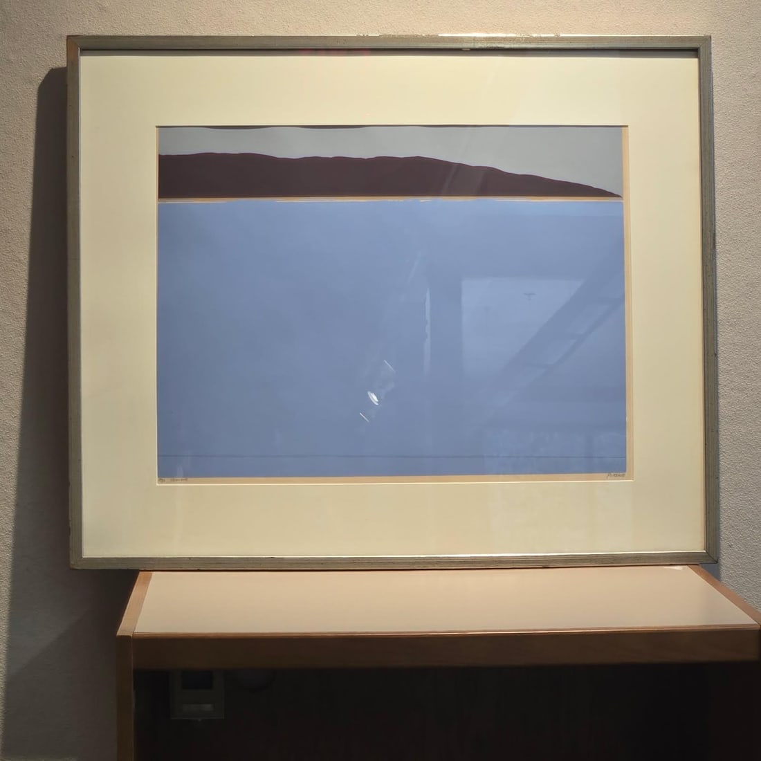 Steve Poleskie Artist Signed Color Serigraph Print 1968 Chiron Press Minimalist Contemporary Semi-Ab - 10