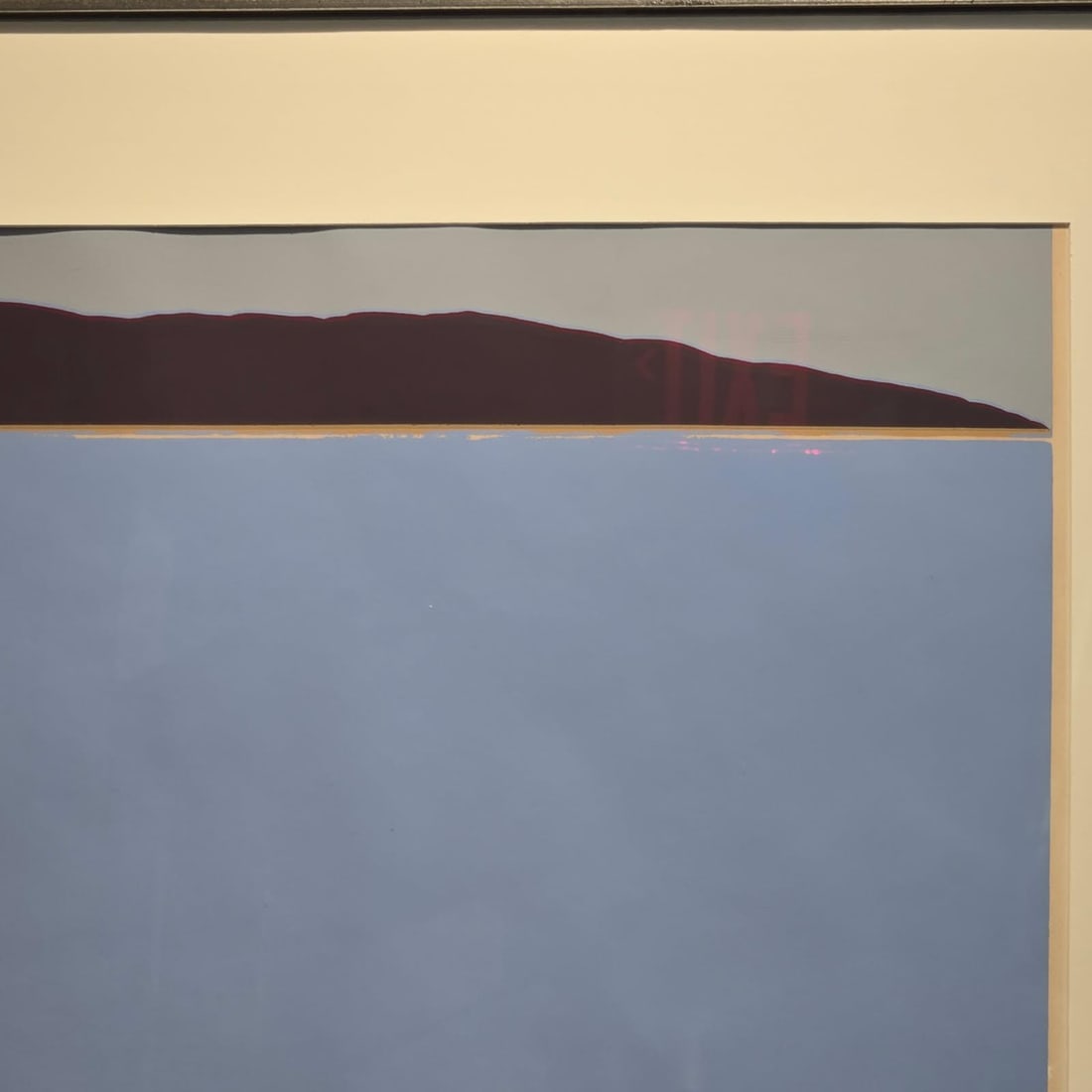 Steve Poleskie Artist Signed Color Serigraph Print 1968 Chiron Press Minimalist Contemporary Semi-Ab - 6