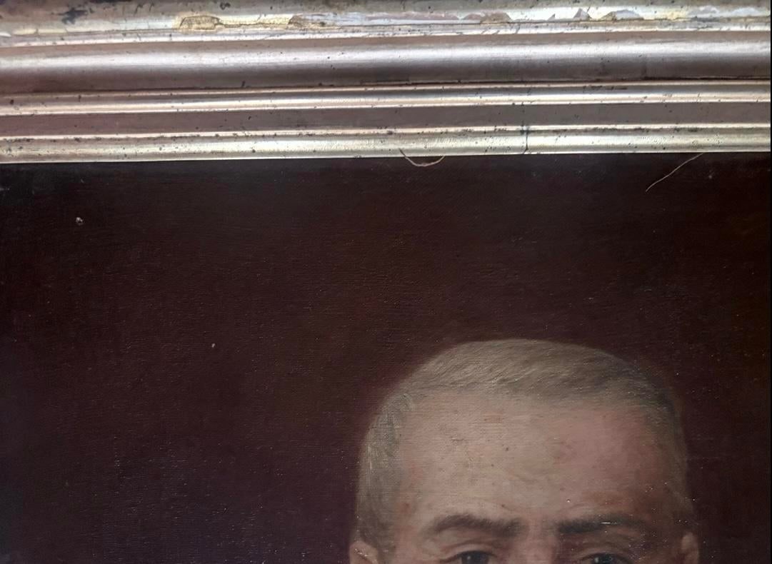 Late-18th Century Dutch School Portrait Oil on Canvas Painting - 18