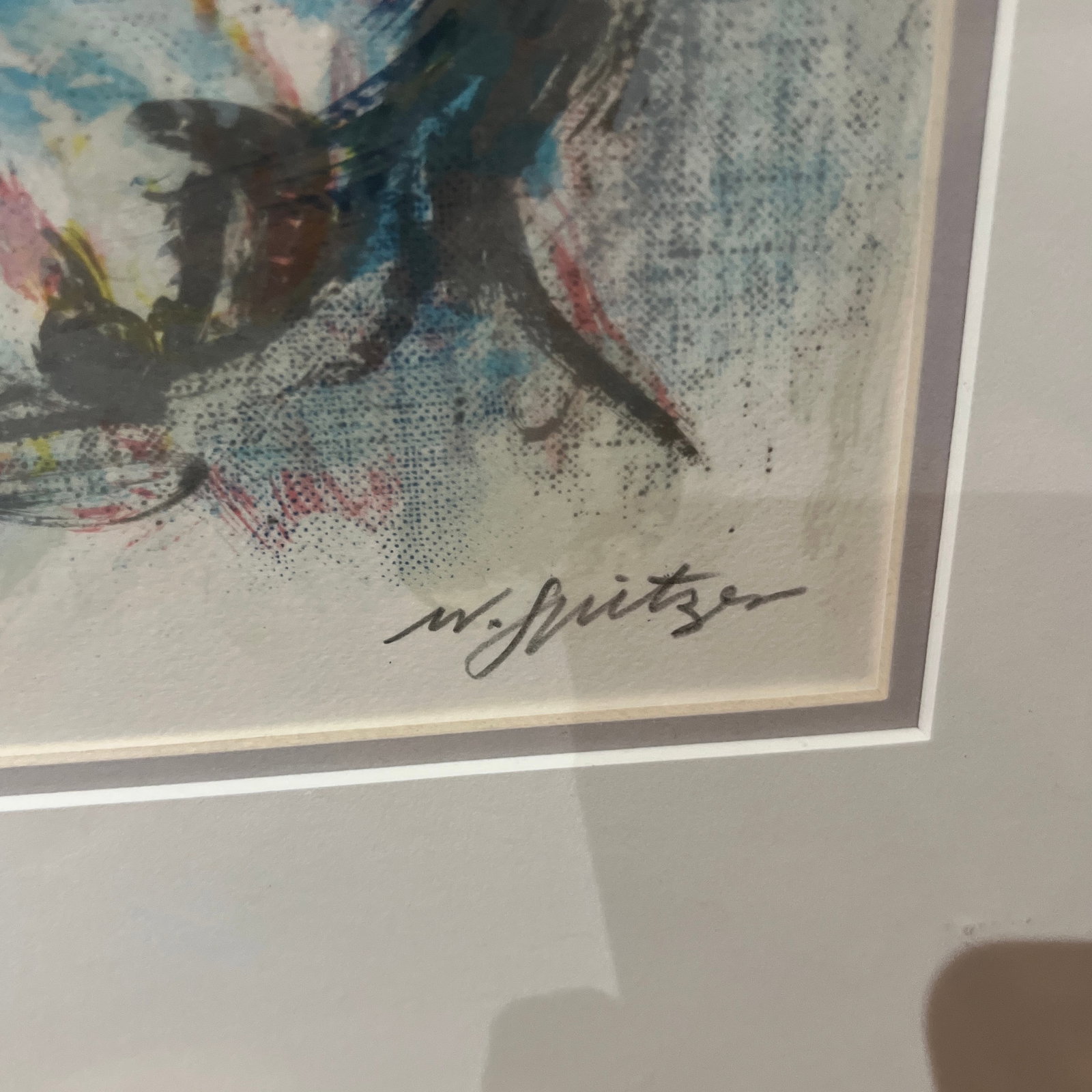 20th Century Art by Walter Spitzer (Polish 1927-2021), Musicians, Artists Proof Lithograph in Color, - 5