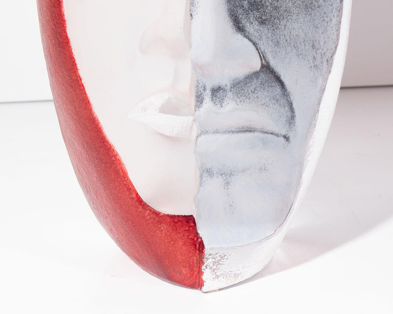 Mats Jonasson "FeMale" Masq Series Limited Edition Crystal Sculpture - 5