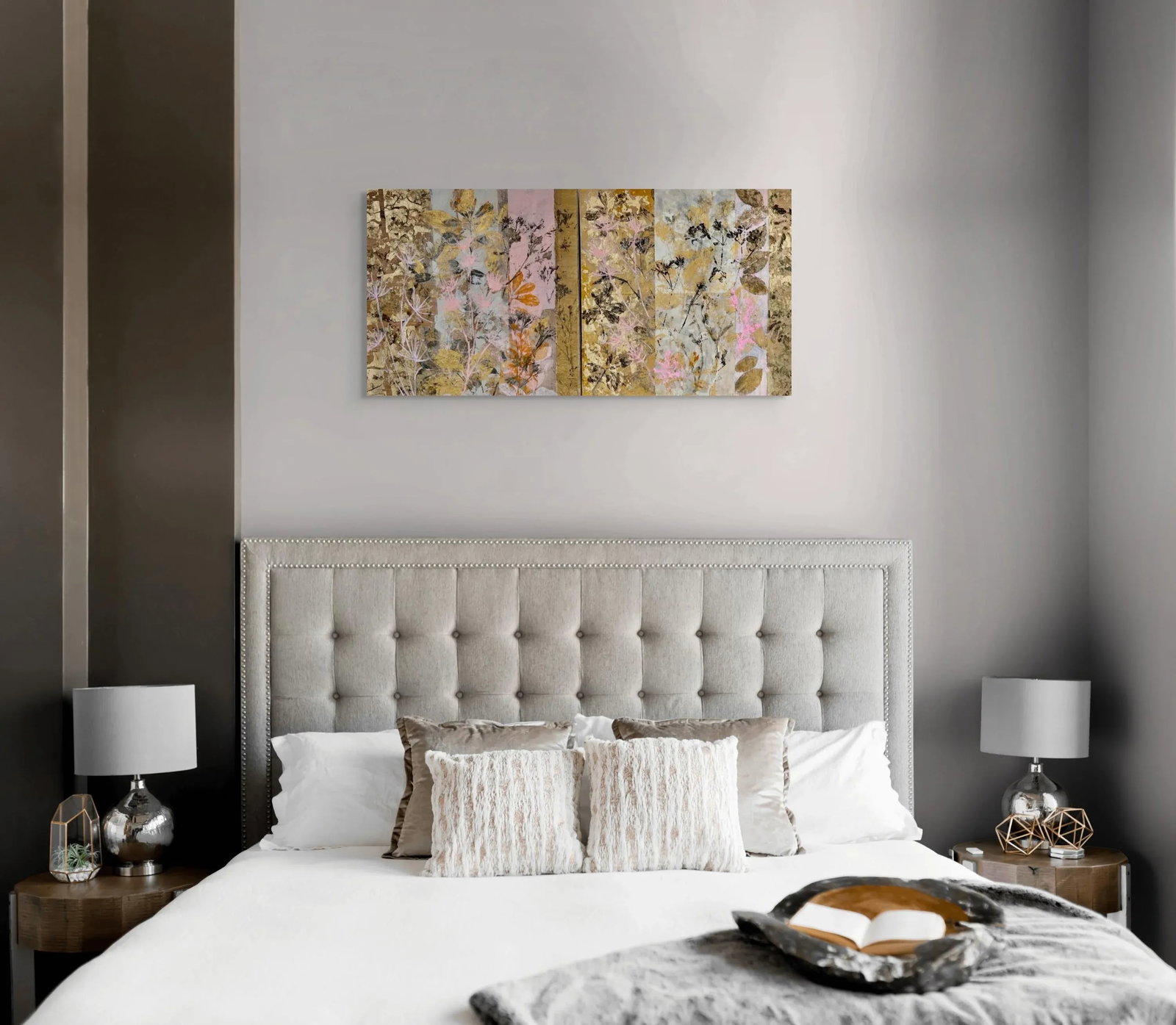 Spring Garden #1, Diptych, 24"x48" - 5