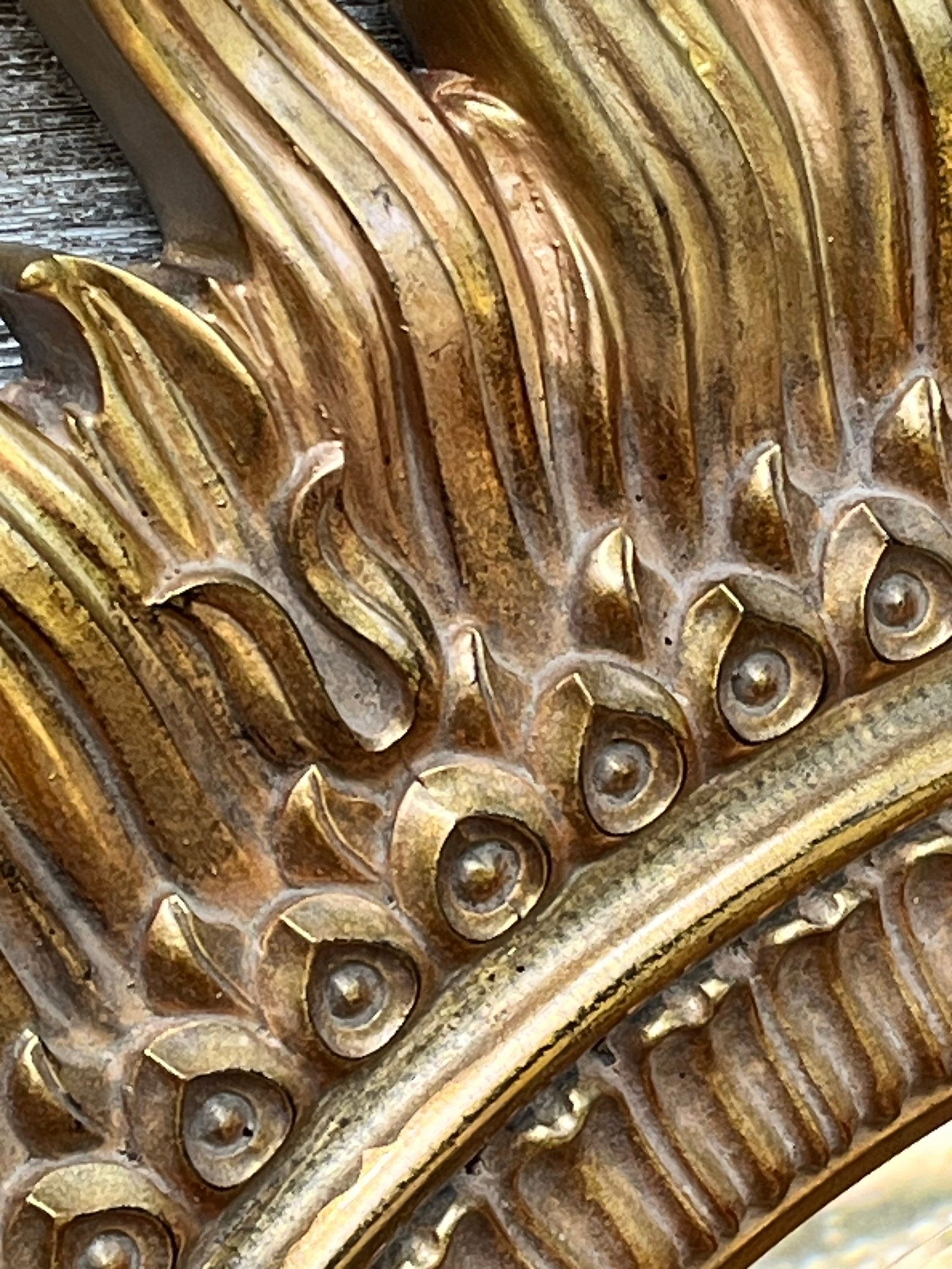 La Barge Golden Sunburst Mid-Century Mirror - 6