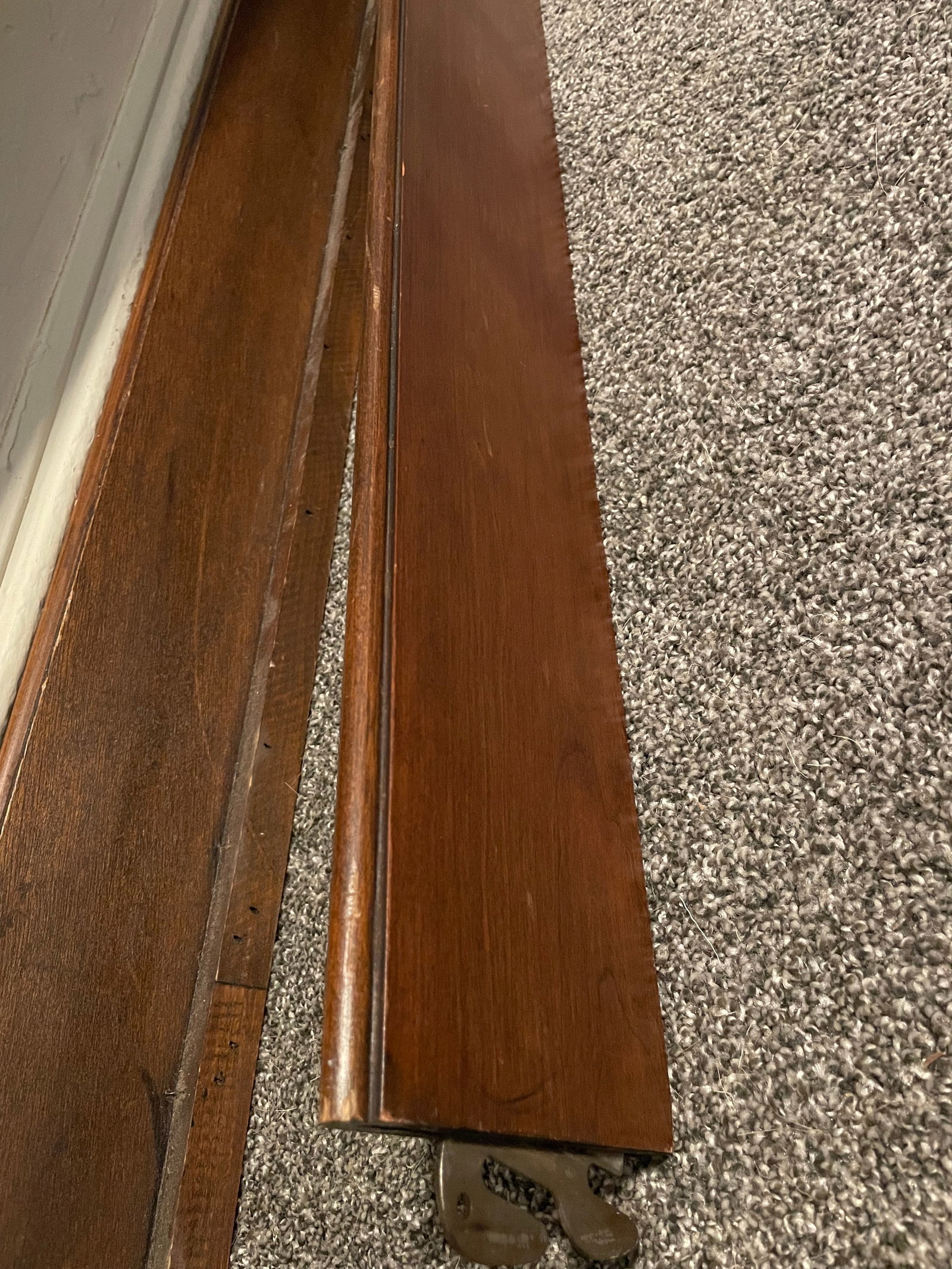 1970s Henkel Harris Wild Black Cherry 4-Poster Queen Bed Frame - 9