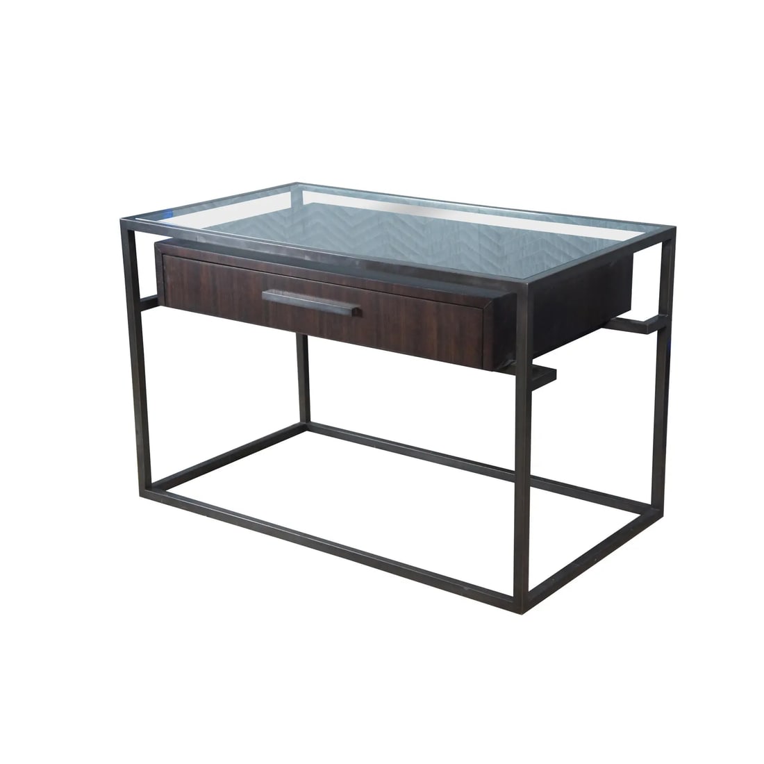 Restoration Hardware Kennan Quartersawn Paldao Side Table - 2