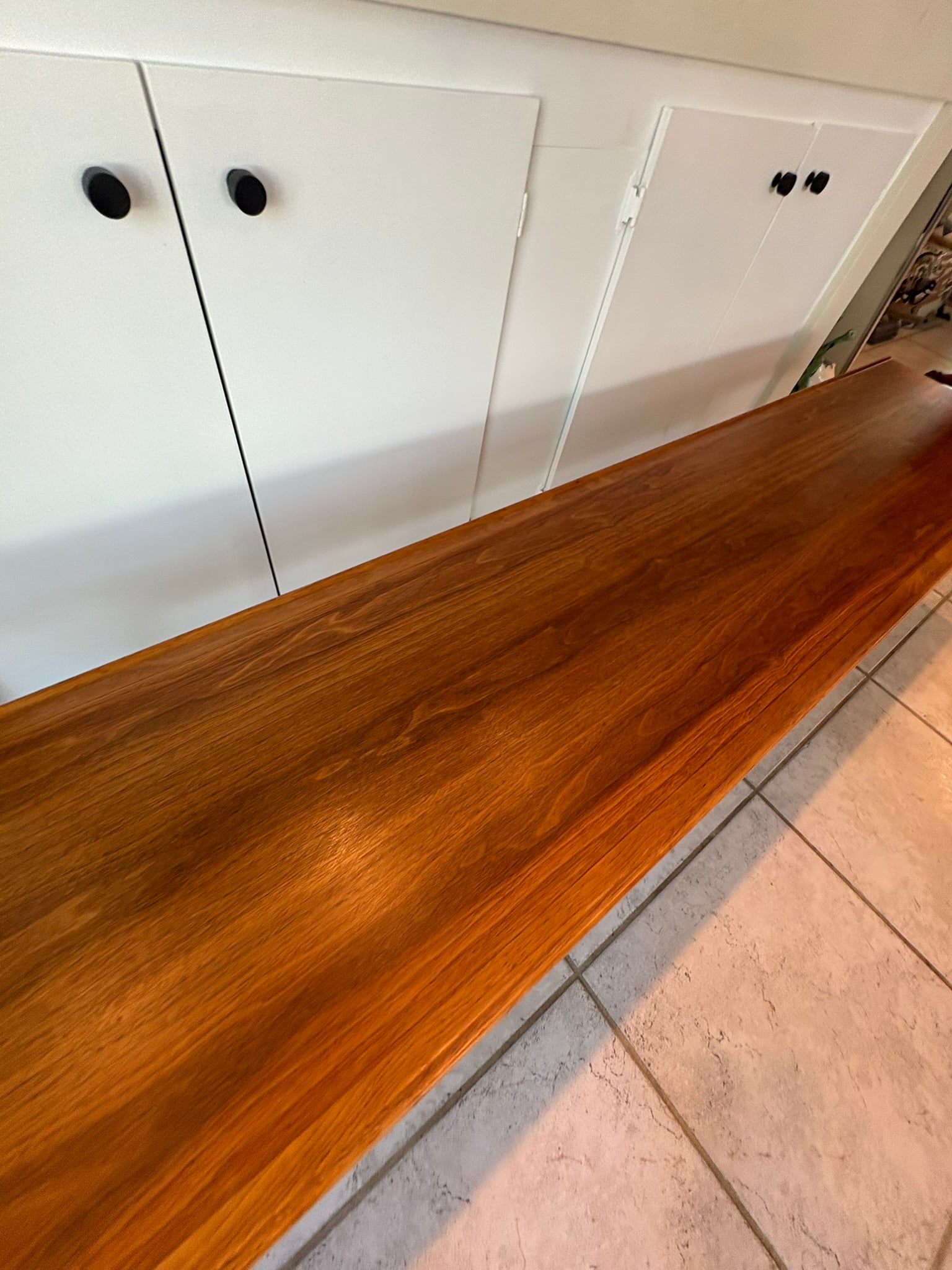 Vintage Mid Century Modern Drexel Declaration Solid Walnut Bench / Coffee Table by Kipp Stewart - 14