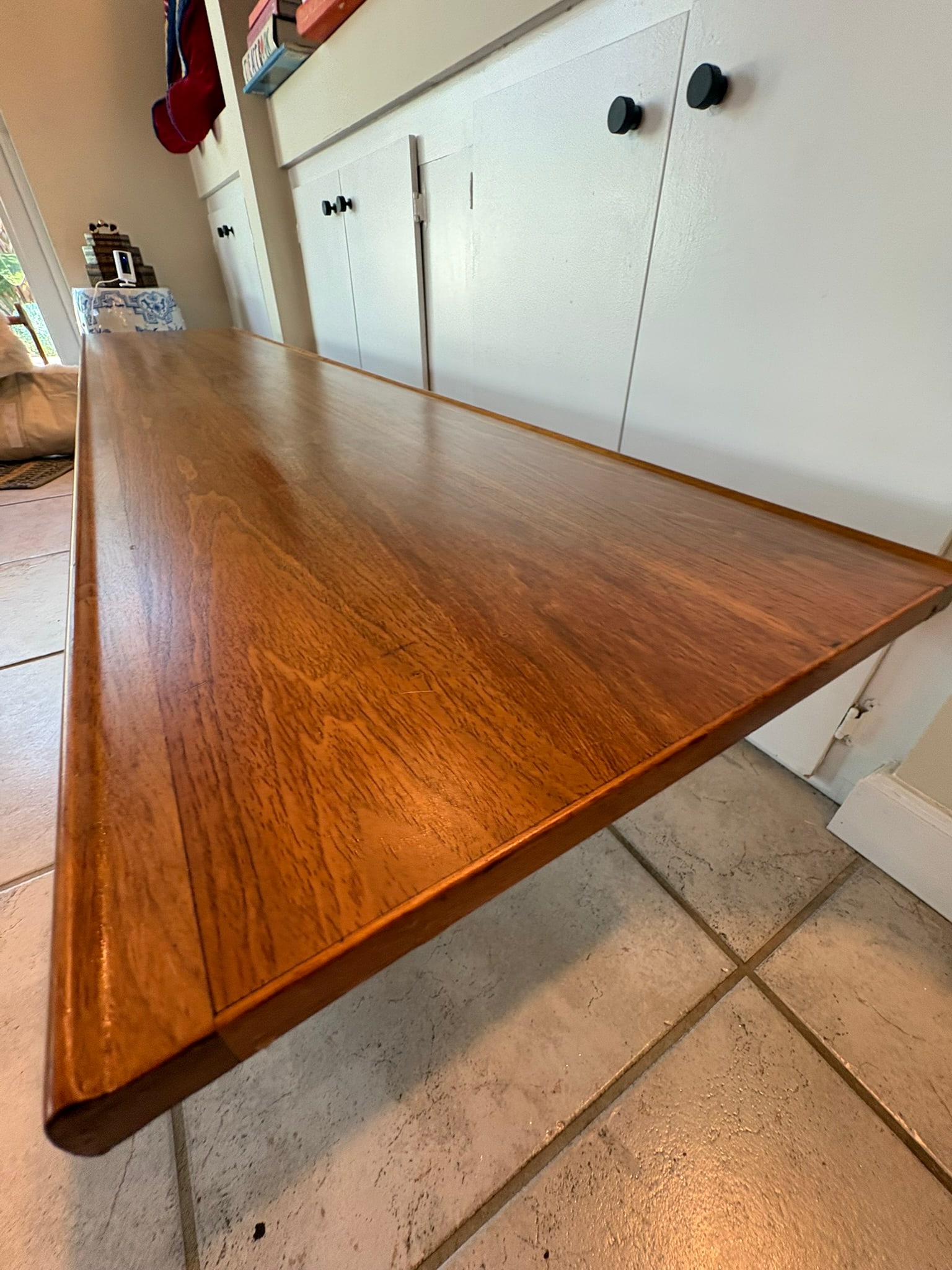 Vintage Mid Century Modern Drexel Declaration Solid Walnut Bench / Coffee Table by Kipp Stewart - 16