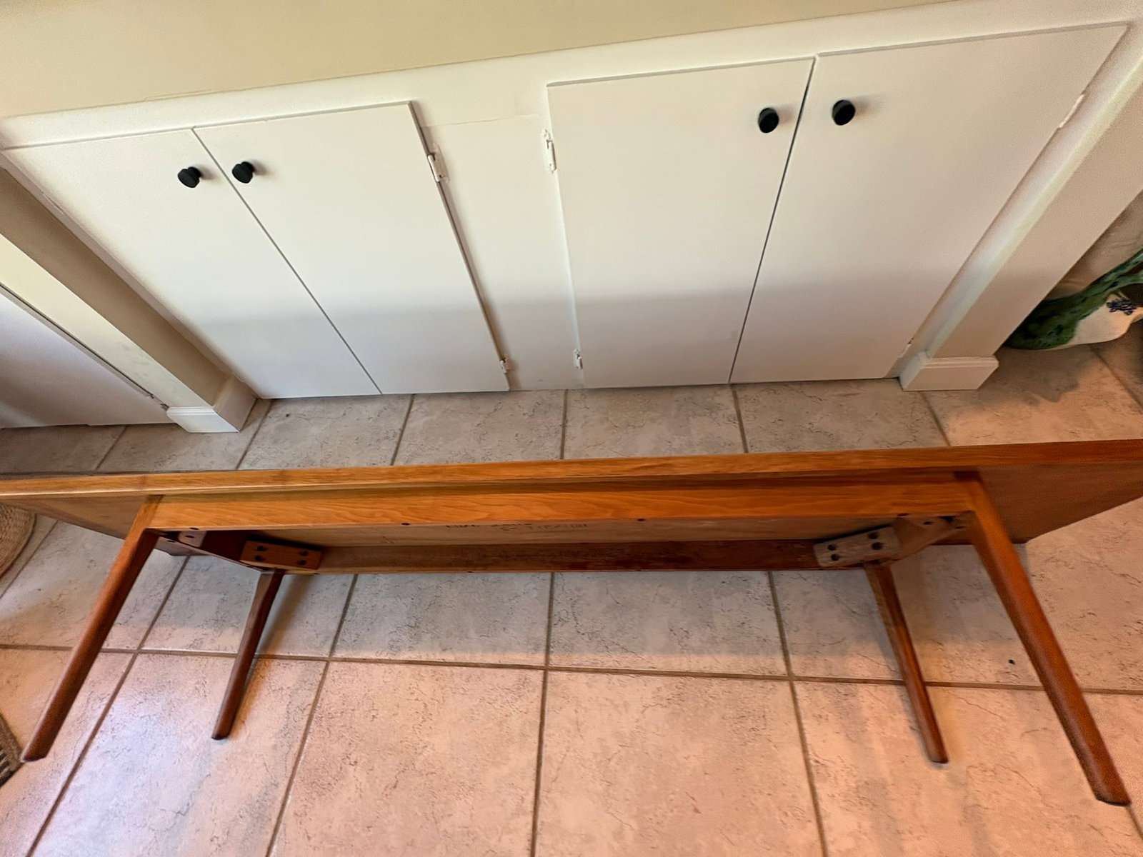Vintage Mid Century Modern Drexel Declaration Solid Walnut Bench / Coffee Table by Kipp Stewart - 5