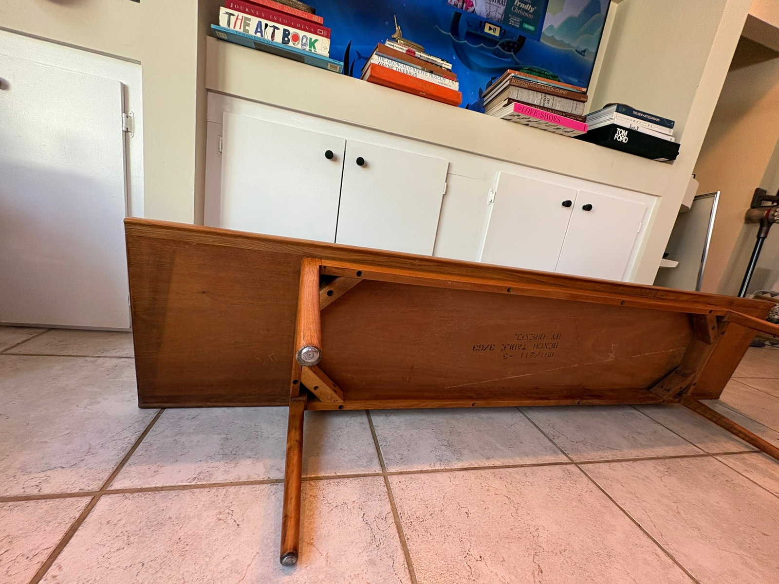 Vintage Mid Century Modern Drexel Declaration Solid Walnut Bench / Coffee Table by Kipp Stewart - 6