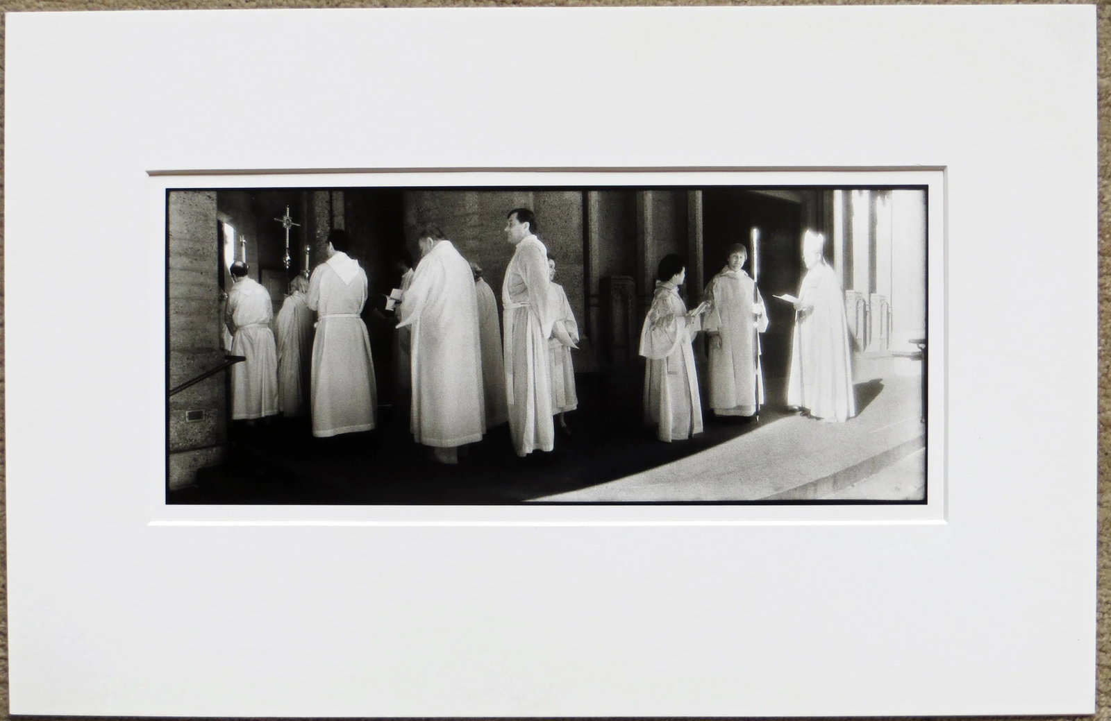 1980s "Ecumenical Service, Grace Cathedral, San Francisco" Silver Gelatin Photograph by Geir Jordahl - 2