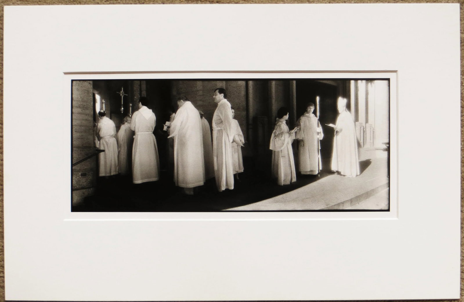 1980s "Ecumenical Service, Grace Cathedral, San Francisco" Silver Gelatin Photograph by Geir Jordahl - 3