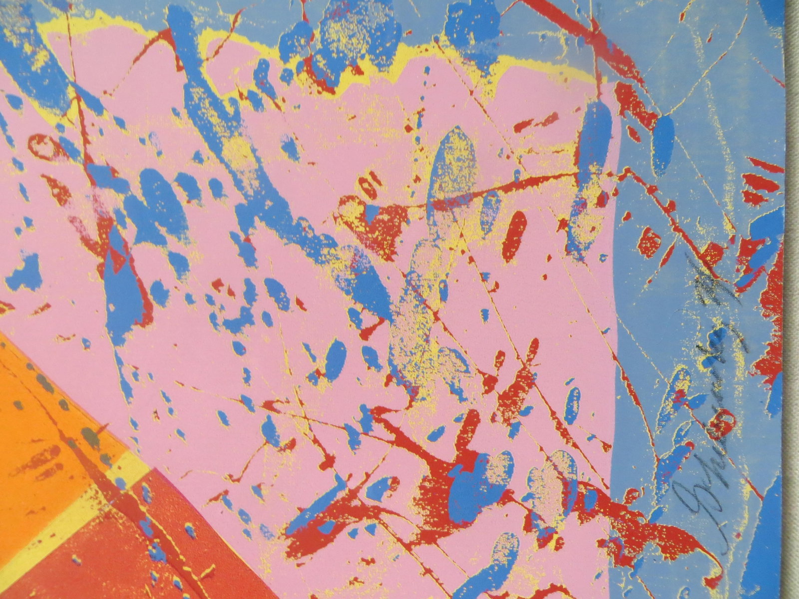 Abstract Lithograph After Gerald Lubensky Signed and Numbered 1/5 - 6