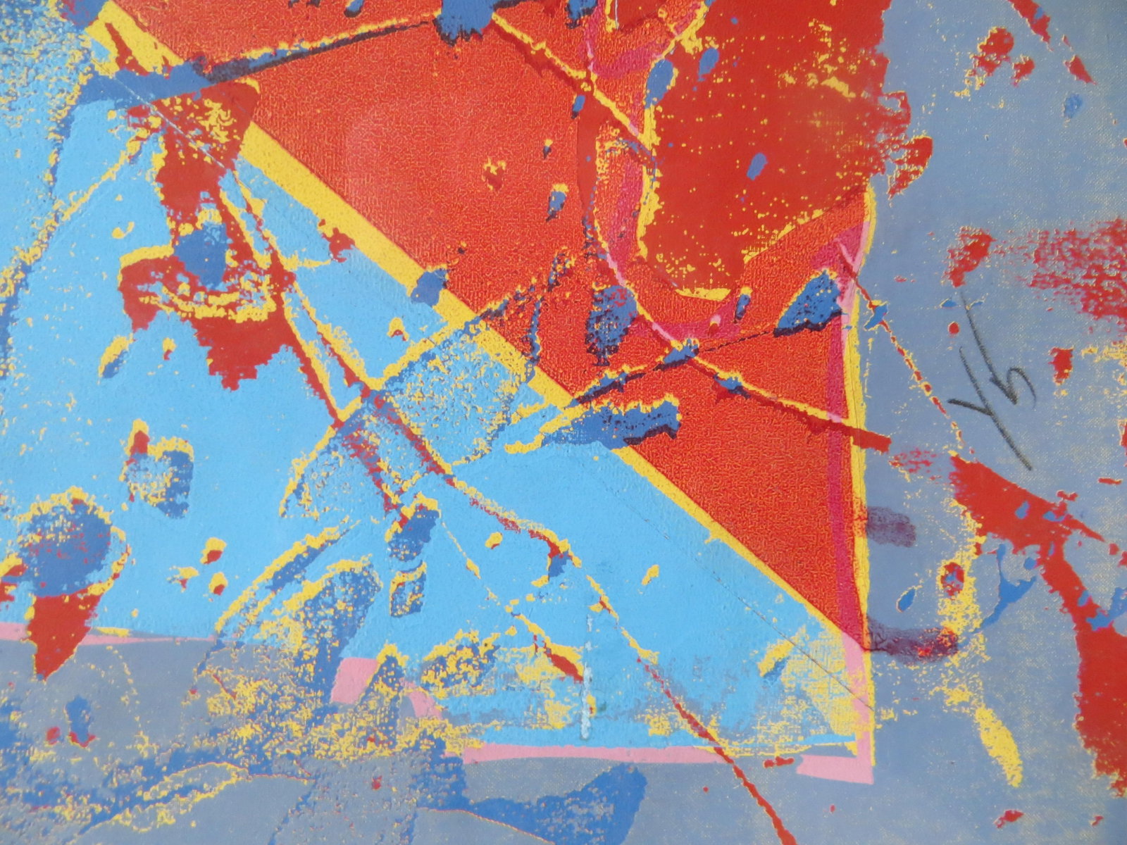Abstract Lithograph After Gerald Lubensky Signed and Numbered 1/5 - 7